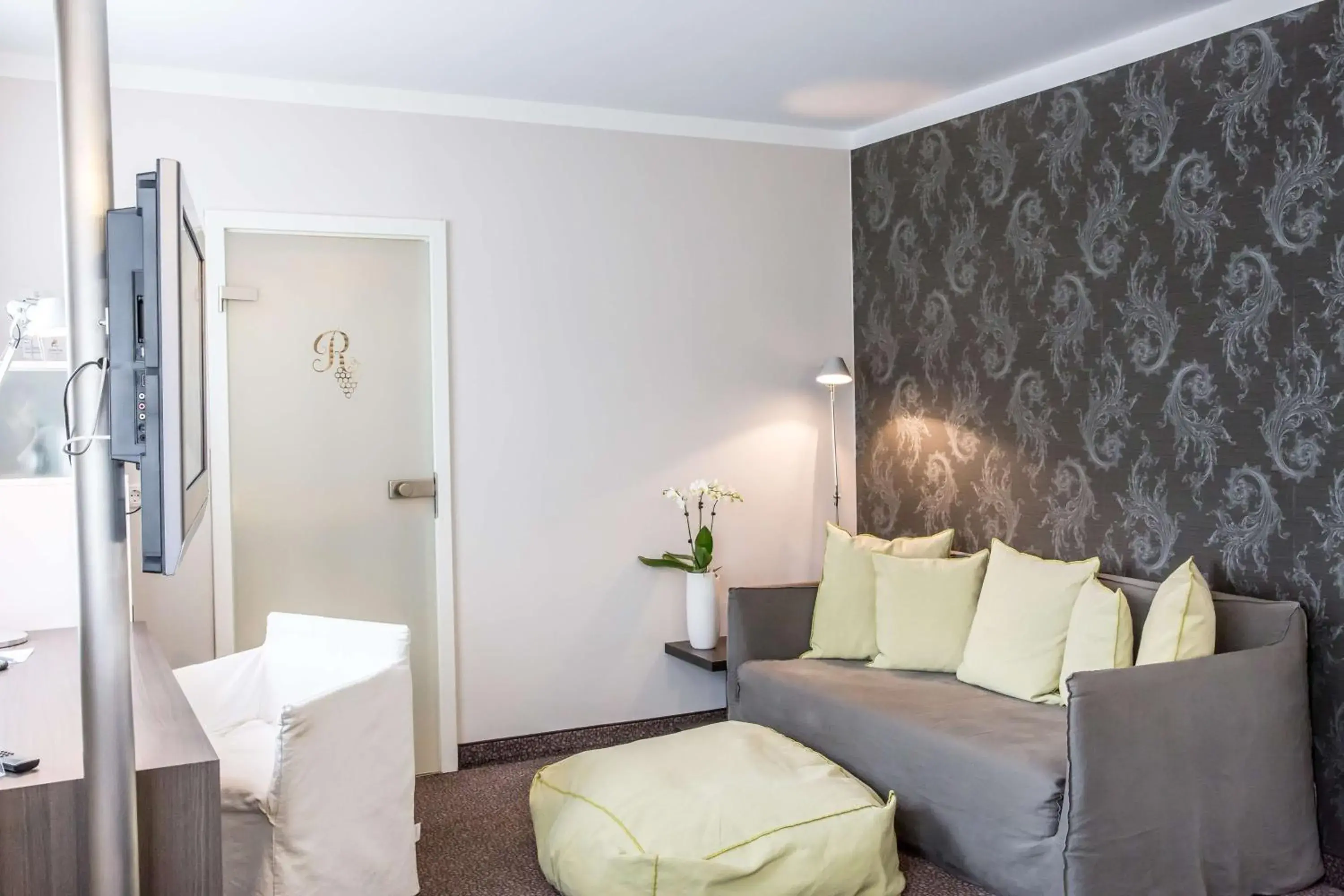 Bedroom in Best Western Premier Hotel Rebstock Bedroom in Best Western Premier Hotel Rebstock