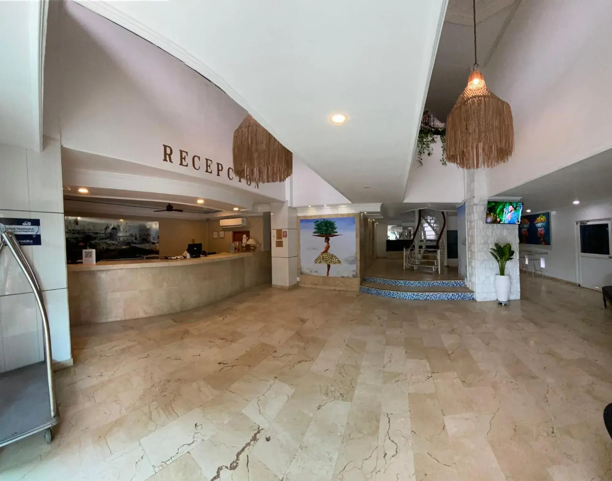 Lobby or reception in Hotel Cartagena Premium Lobby or reception in Hotel Cartagena Premium