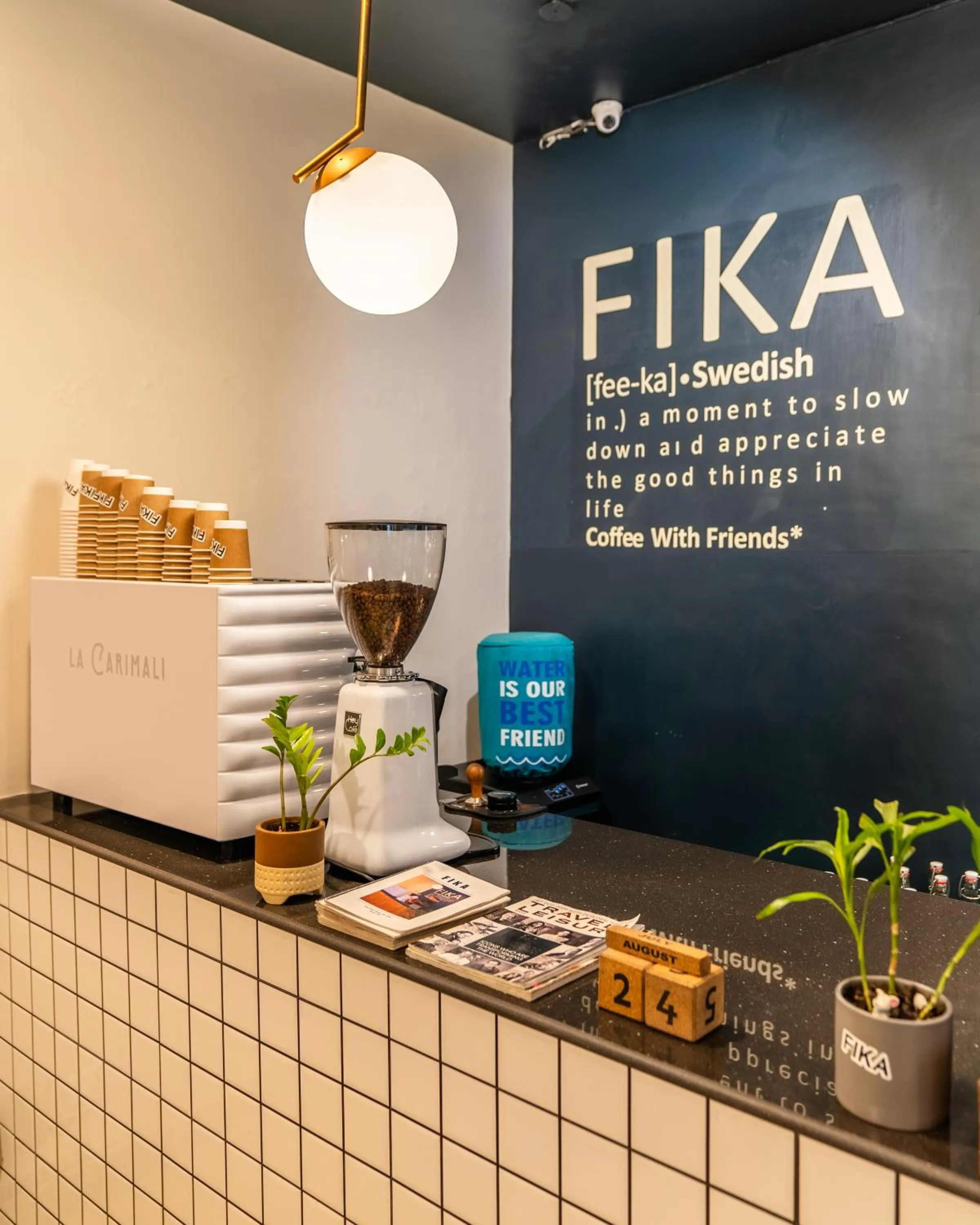 Food and drinks in Minimalist One Hauz Khas Village