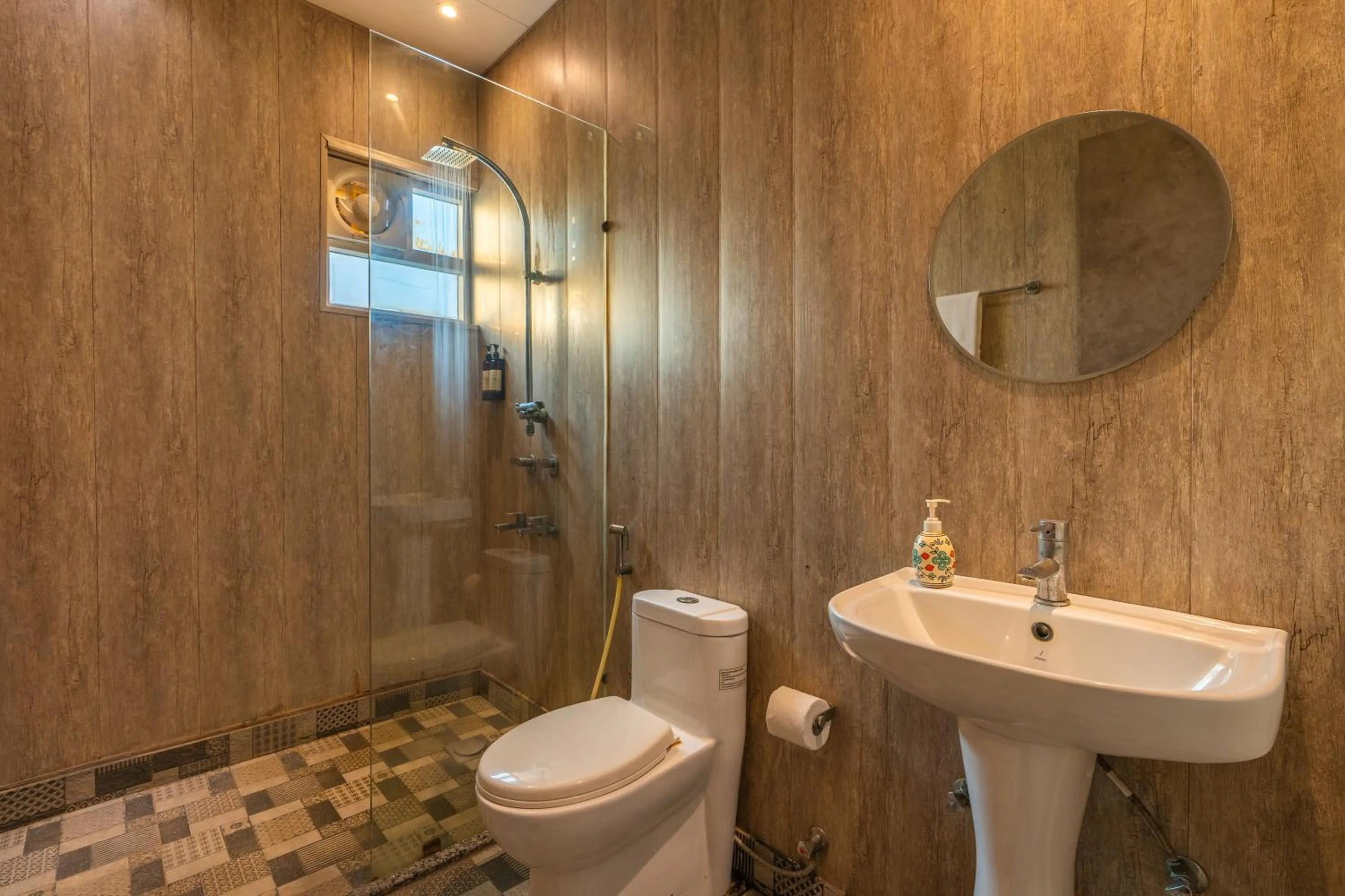 Bathroom in Minimalist One Hauz Khas Village