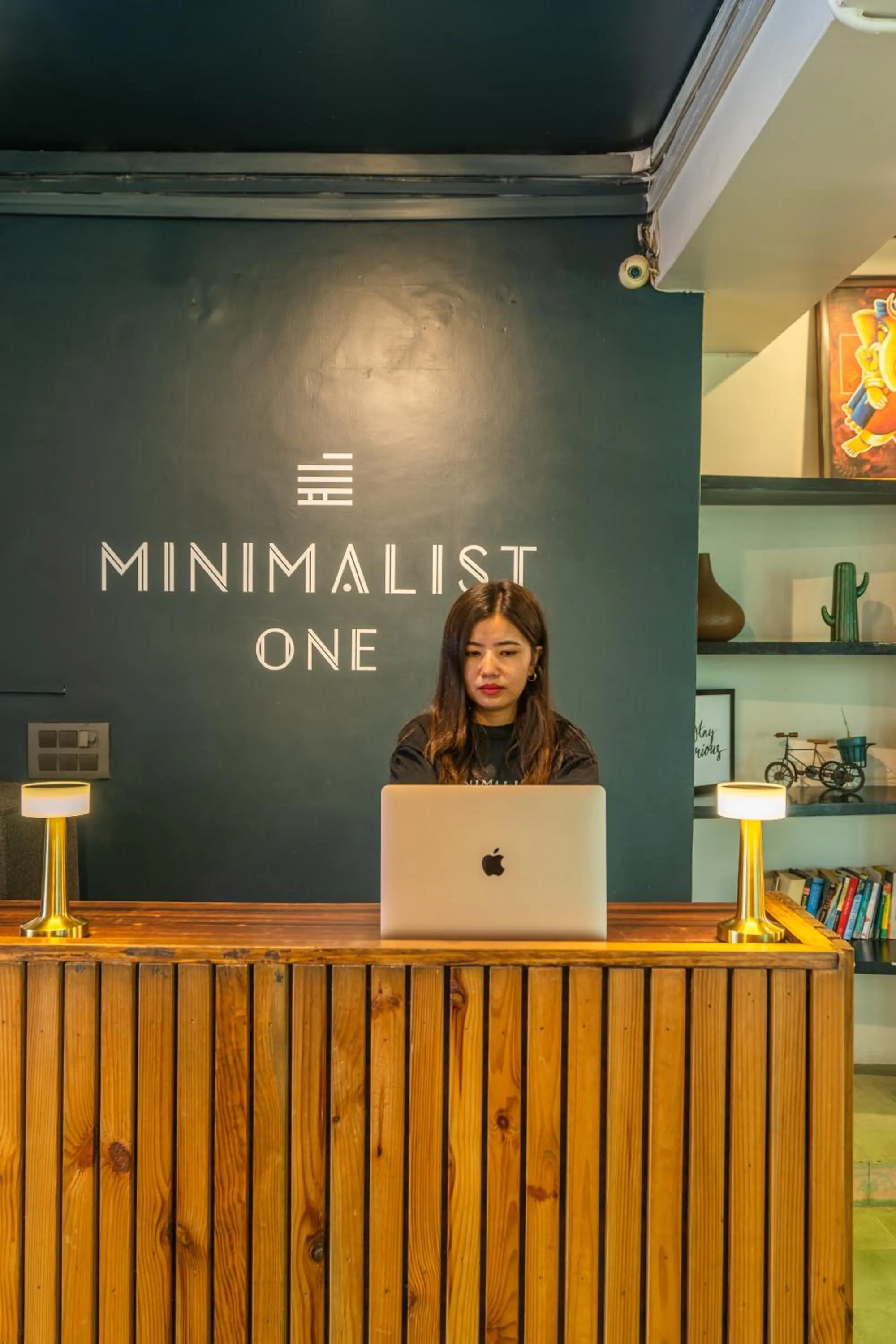 People in Minimalist One Hauz Khas Village