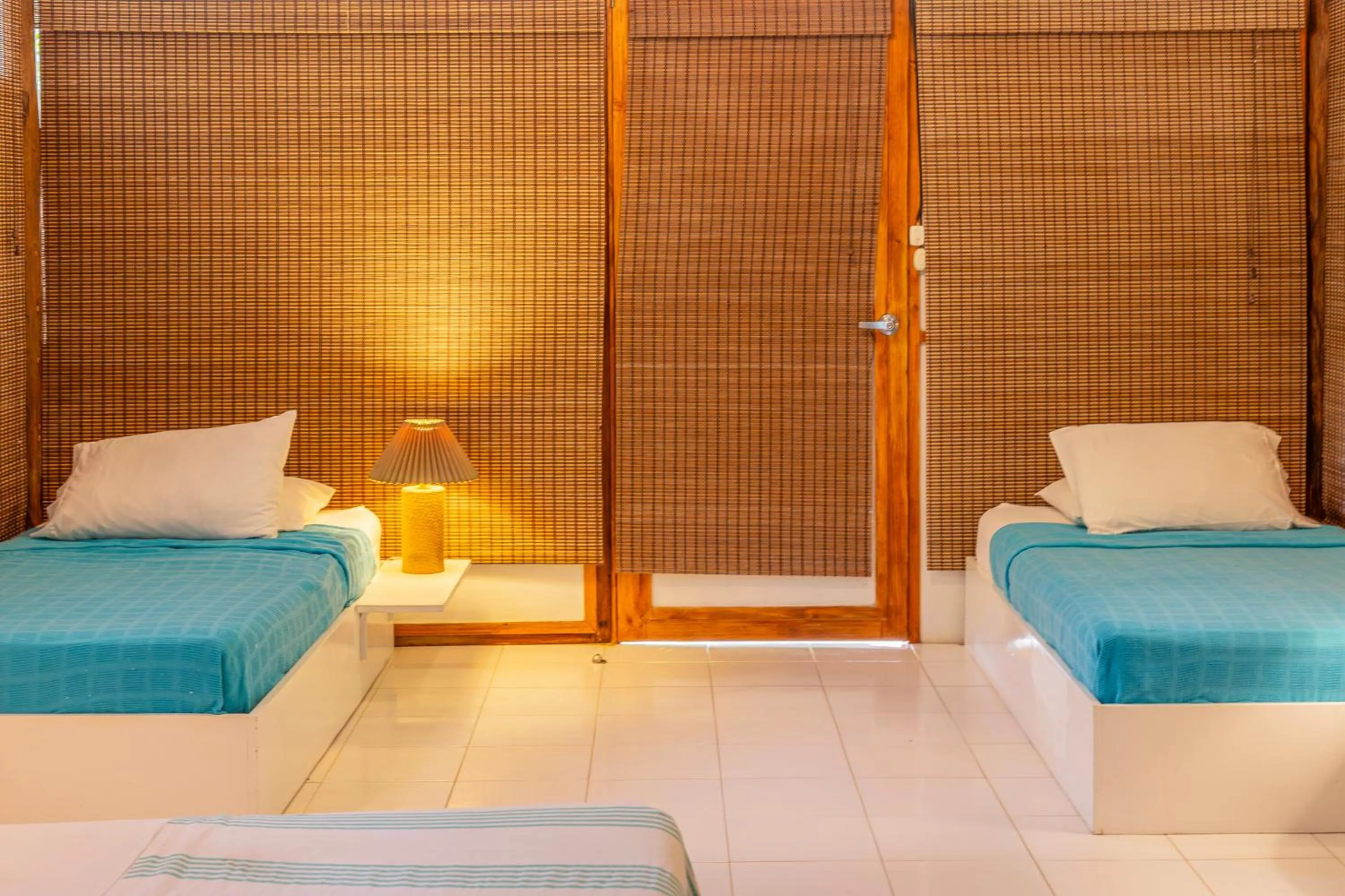 Bed in Hotel Playa Scondida Barú