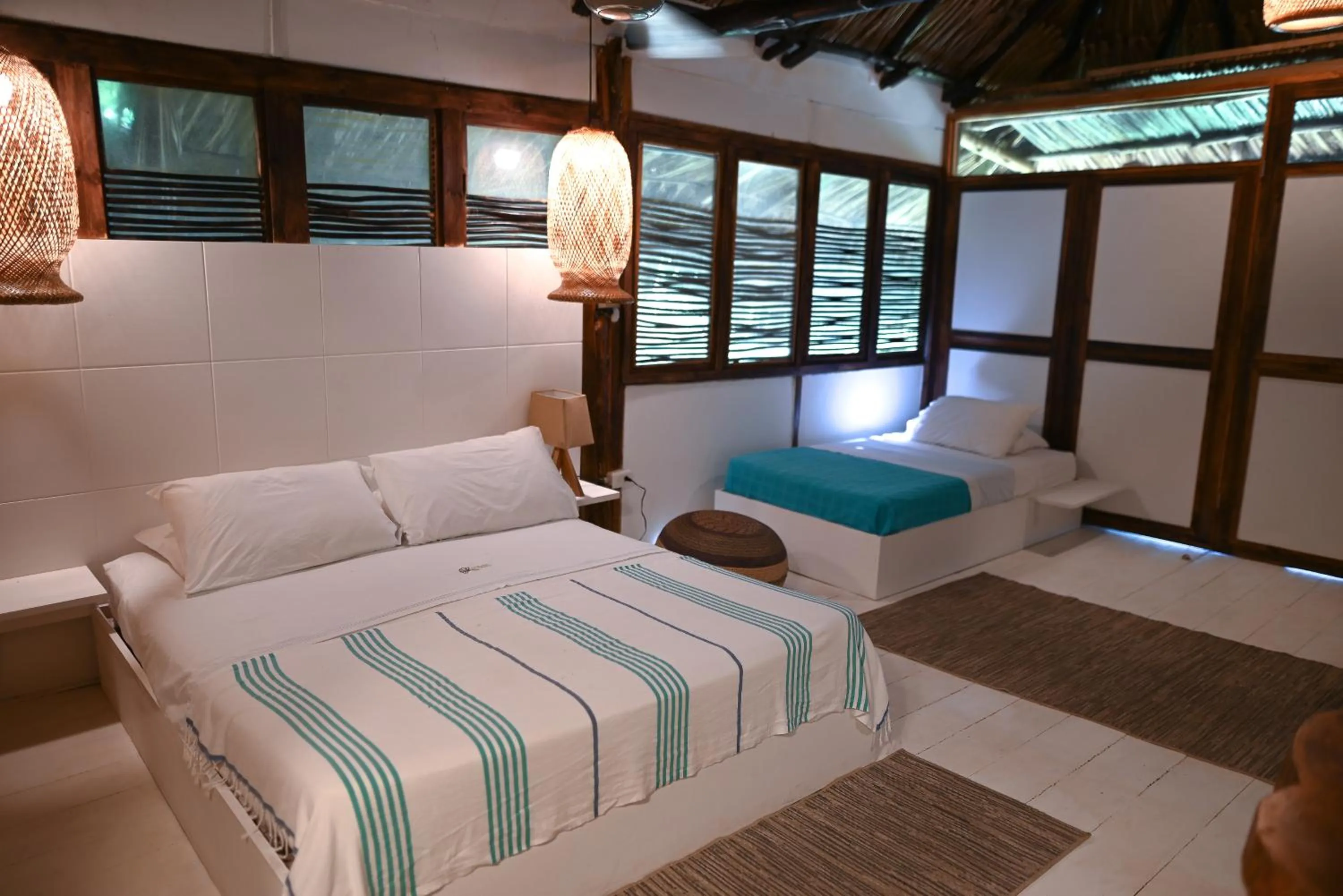 Photo of the whole room, Bed in Hotel Playa Scondida Barú