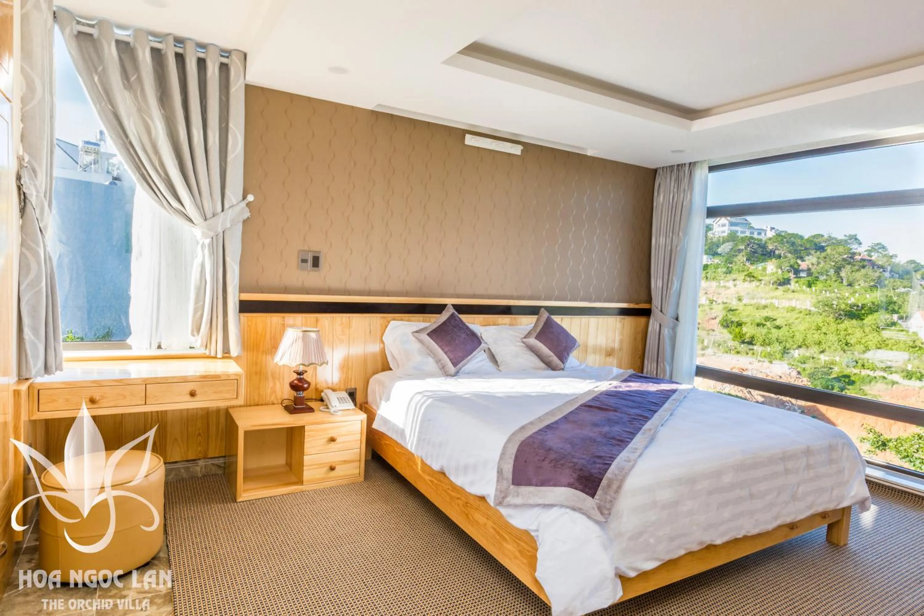 Bed in Hoa Ngoc Lan - The Orchid Villa Dalat