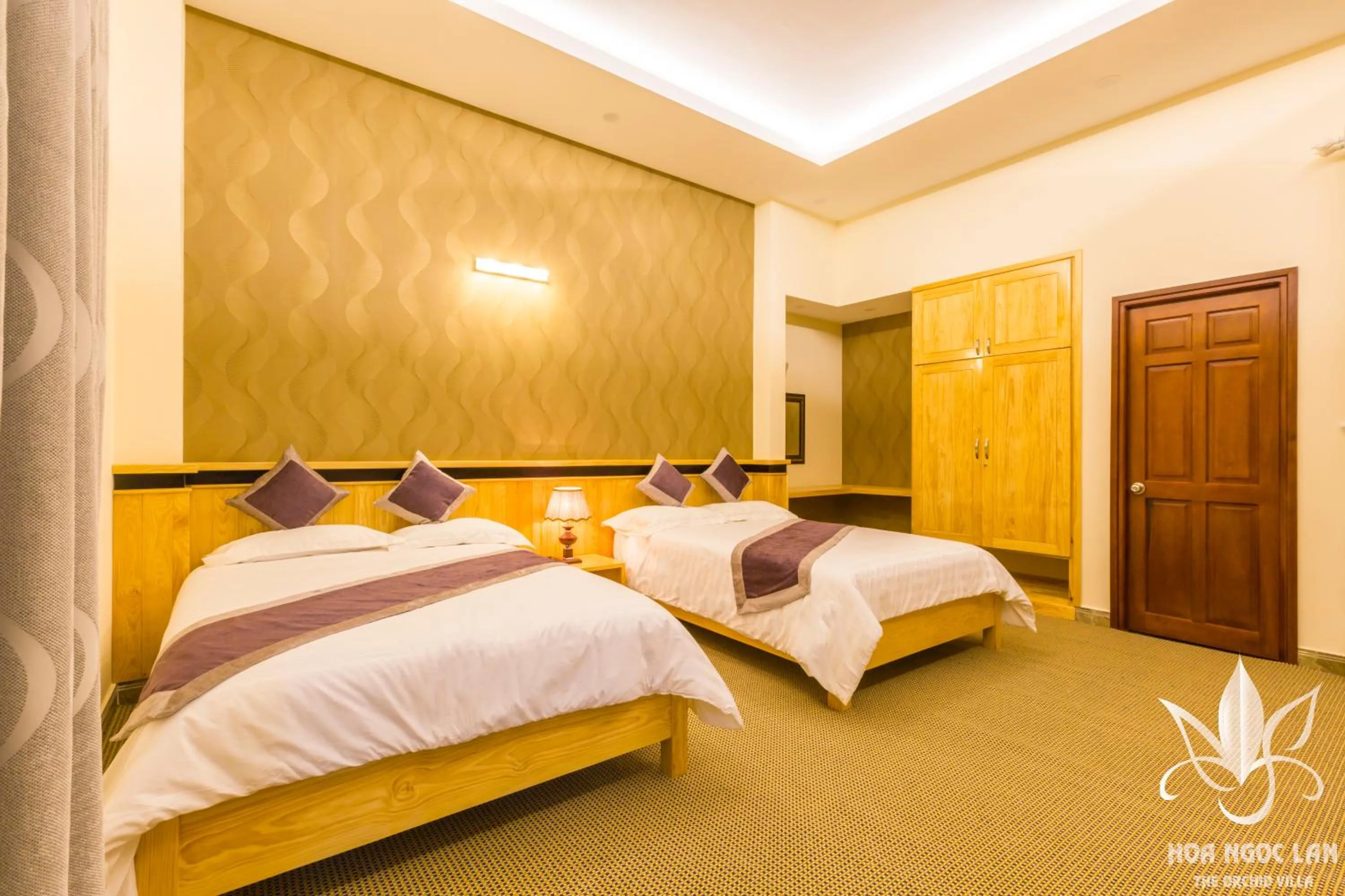 Photo of the whole room, Bed in Hoa Ngoc Lan - The Orchid Villa Dalat