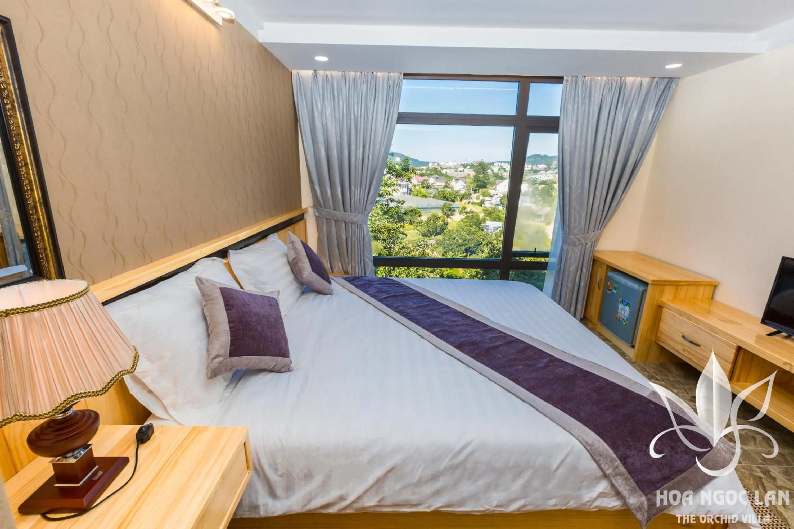 Photo of the whole room, Bed in Hoa Ngoc Lan - The Orchid Villa Dalat