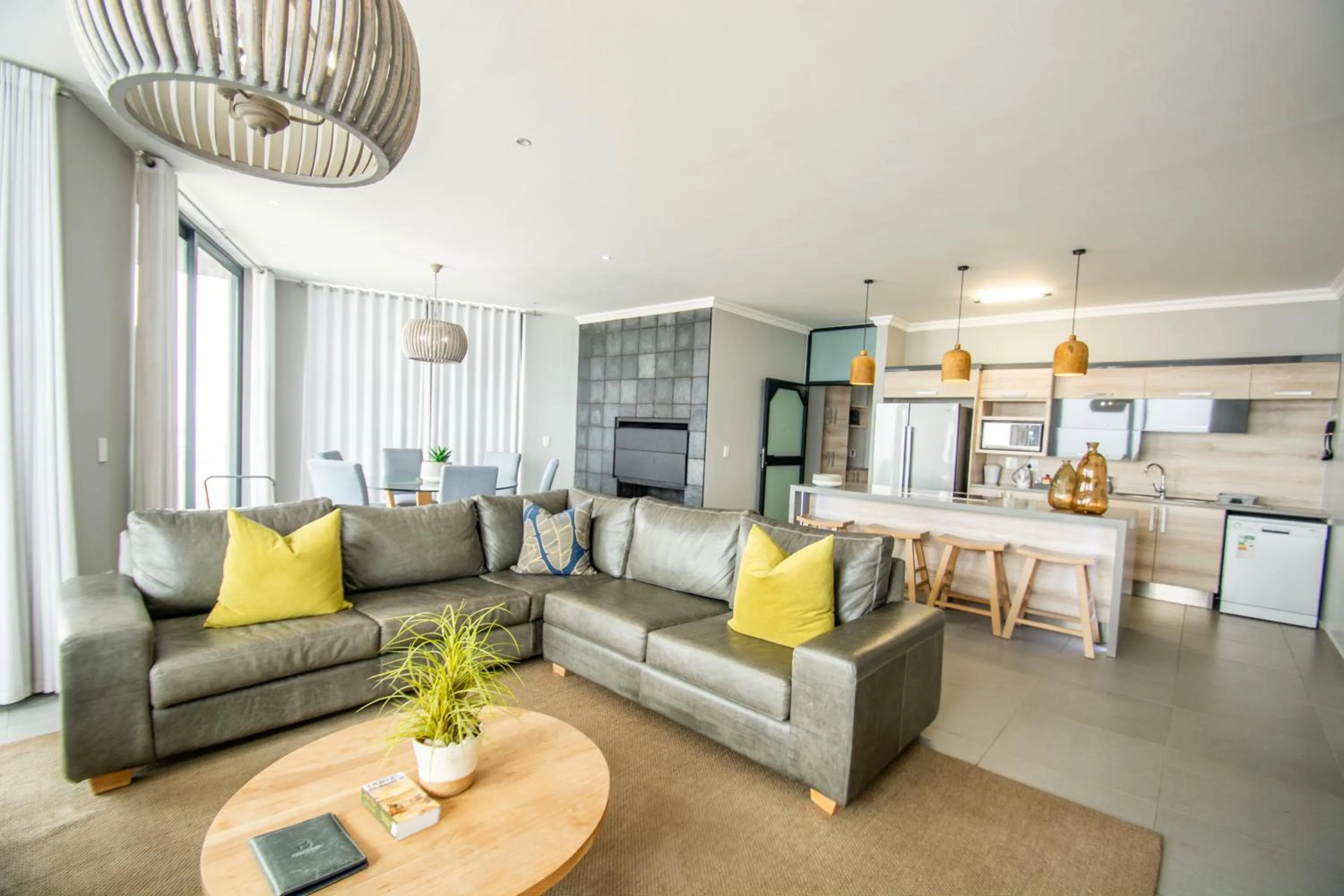 Living room in Bay View Resort Hotel Namibia