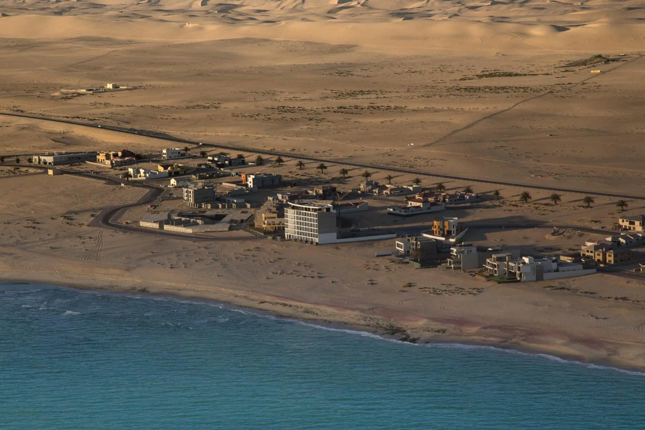 Property building in Bay View Resort Hotel Namibia