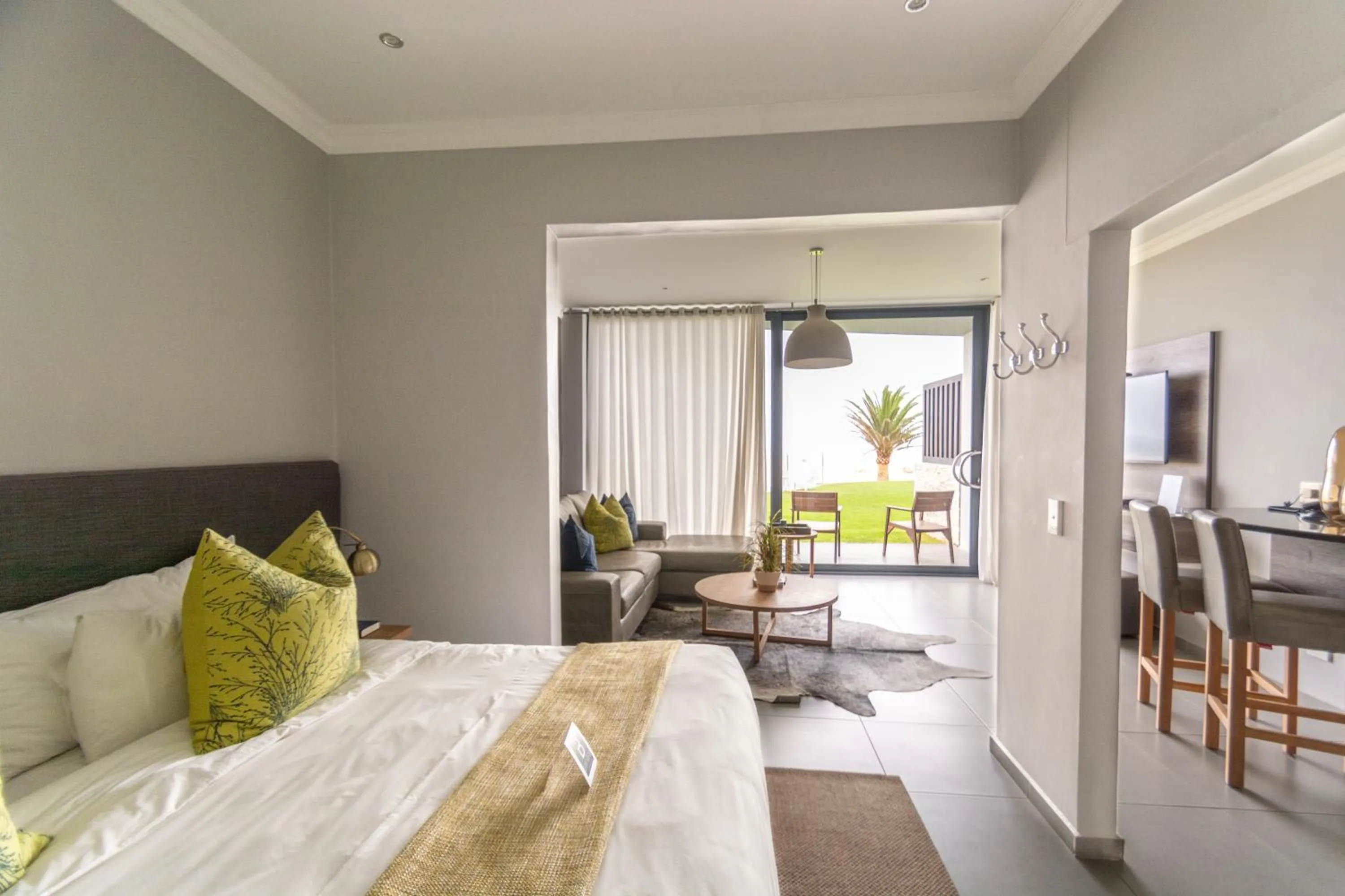 Photo of the whole room, Bed in Bay View Resort Hotel Namibia