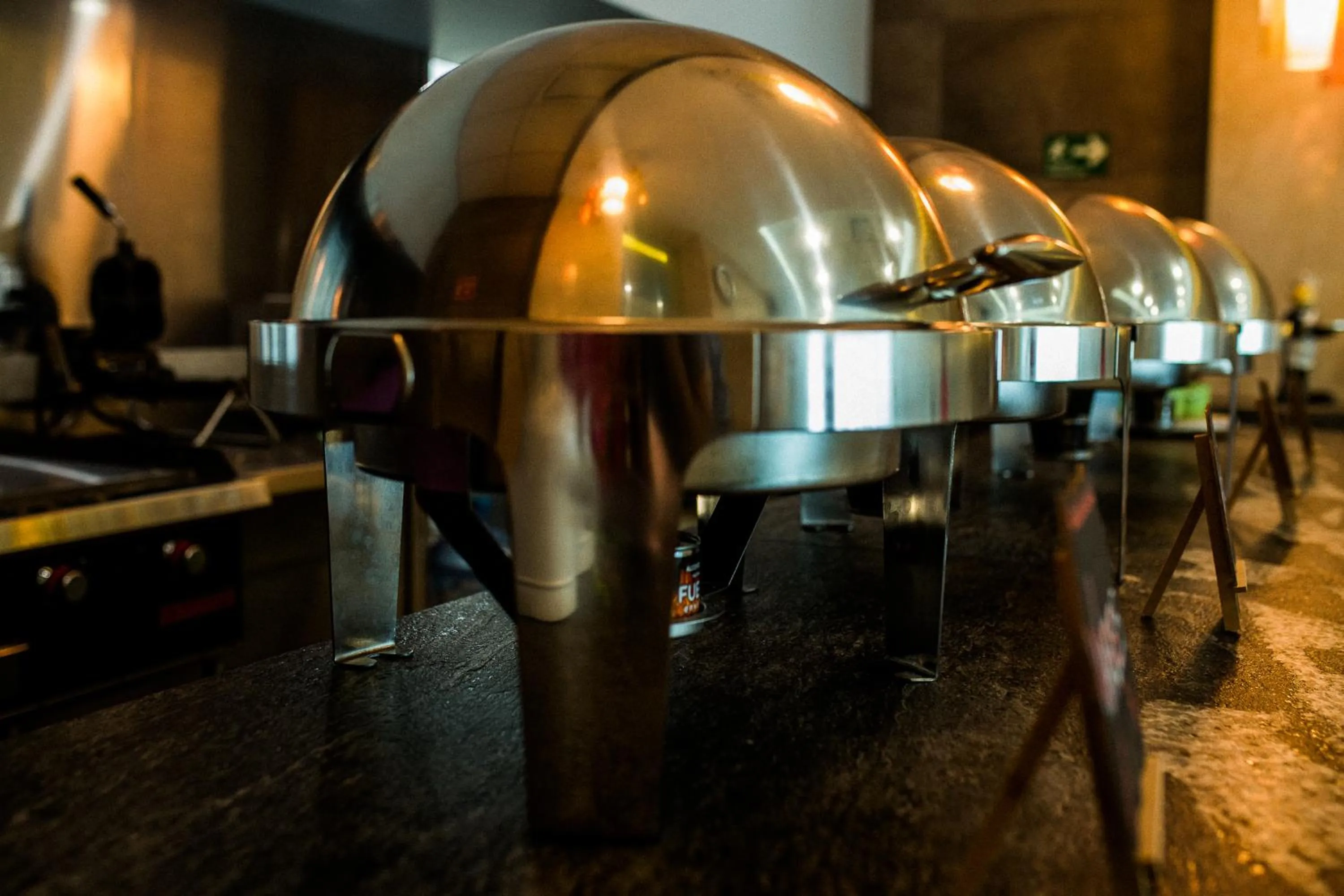 Continental breakfast in Hotel Expo Abastos