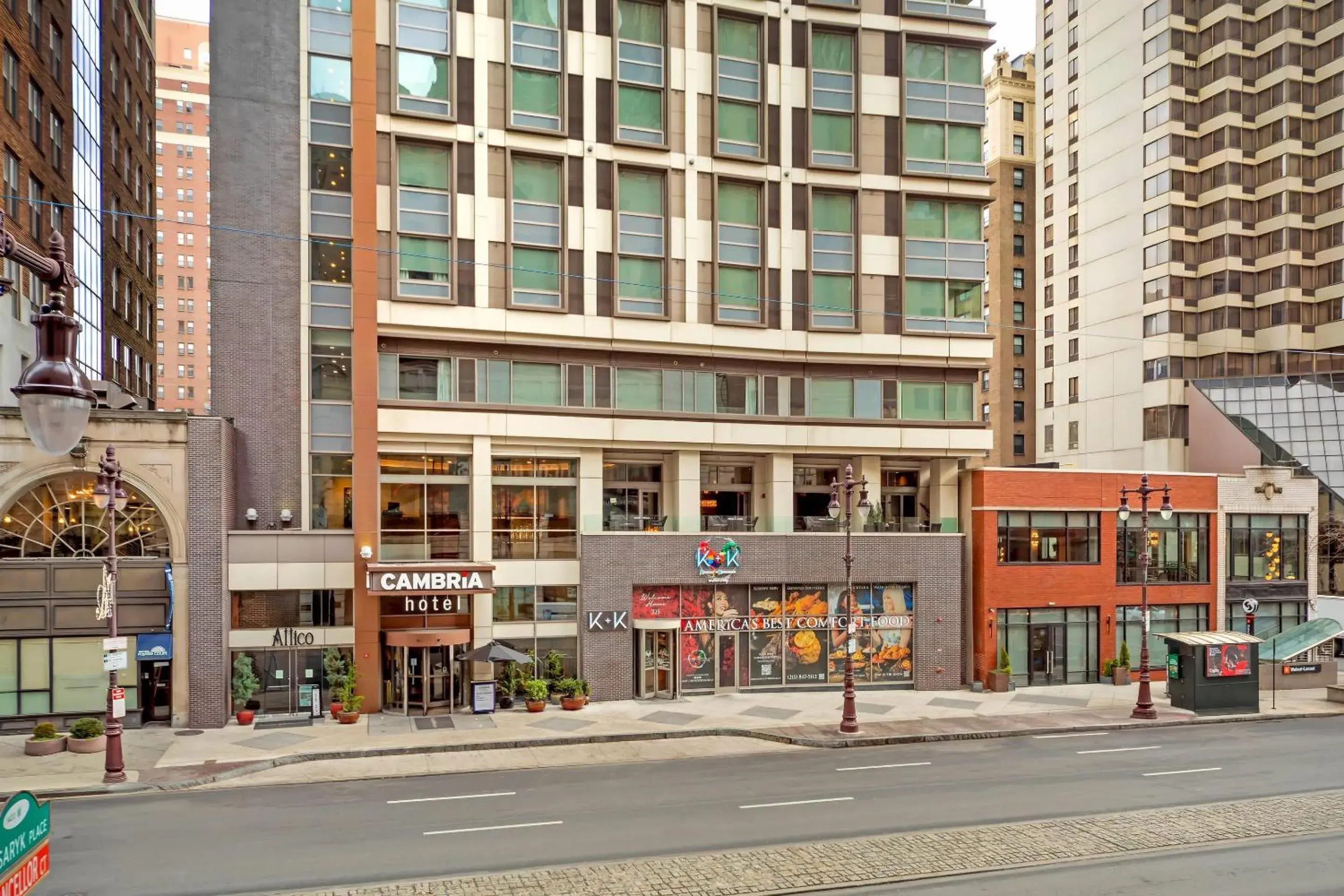 Property building in Cambria Hotel Philadelphia Downtown - Center City Property building in Cambria Hotel Philadelphia Downtown - Center City