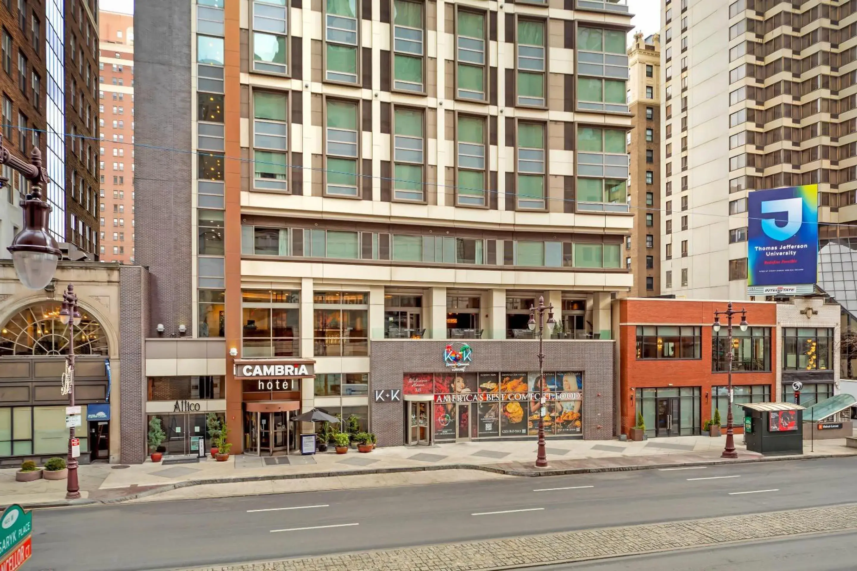 Property building in Cambria Hotel Philadelphia Downtown - Center City Property building in Cambria Hotel Philadelphia Downtown - Center City