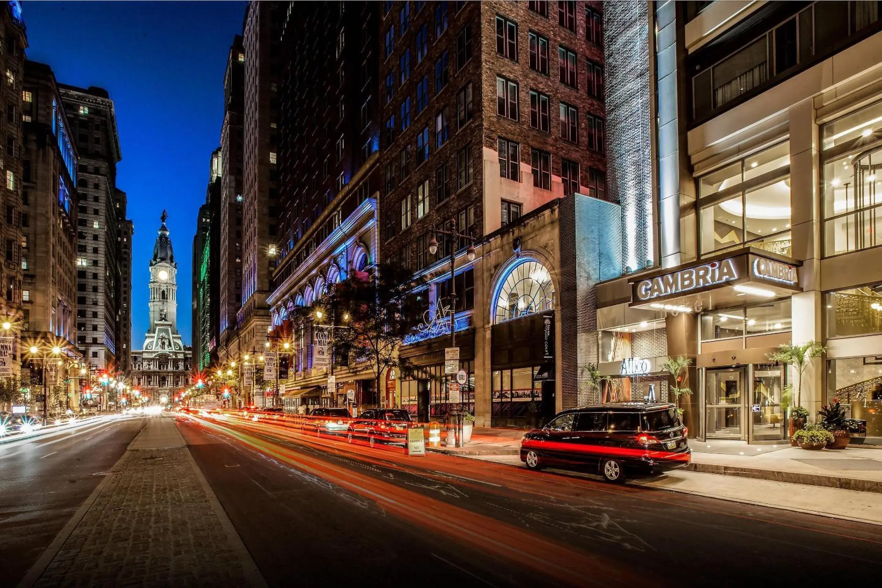 Property building in Cambria Hotel Philadelphia Downtown - Center City Property building in Cambria Hotel Philadelphia Downtown - Center City