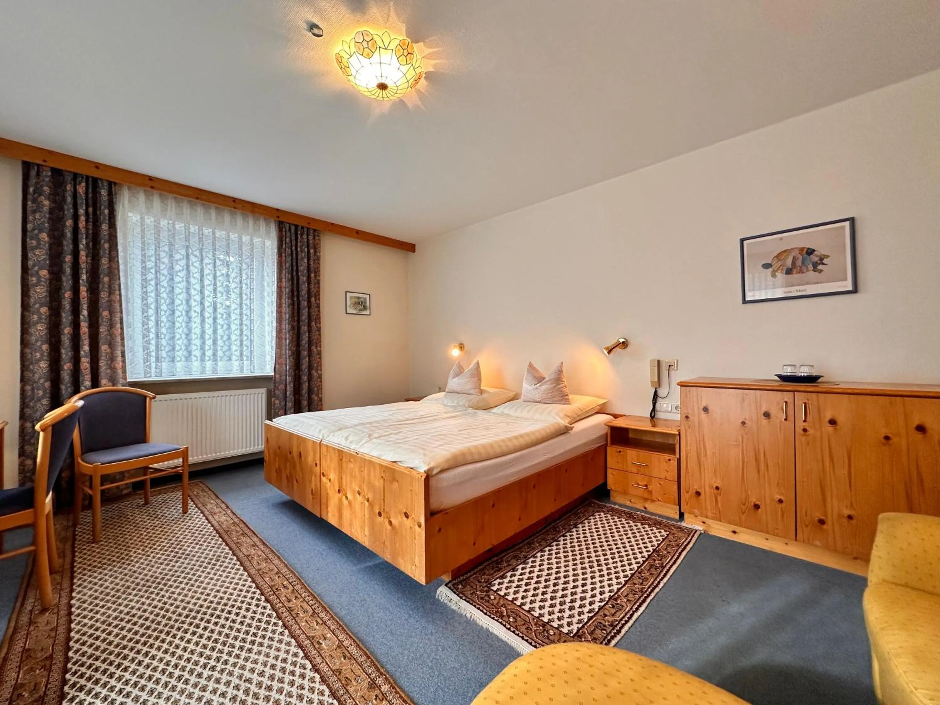 Bed in Pension zum Löwen, Parkplatz, Wlan, Zentral