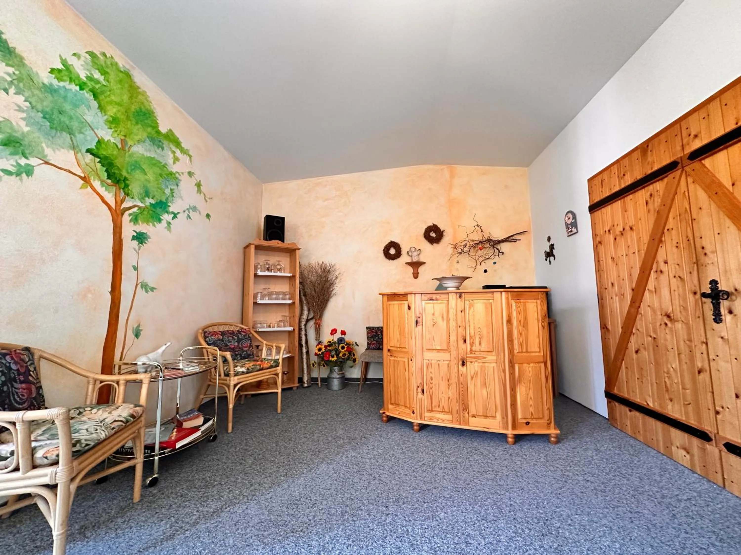 Sauna in Pension zum Löwen, Parkplatz, Wlan, Zentral