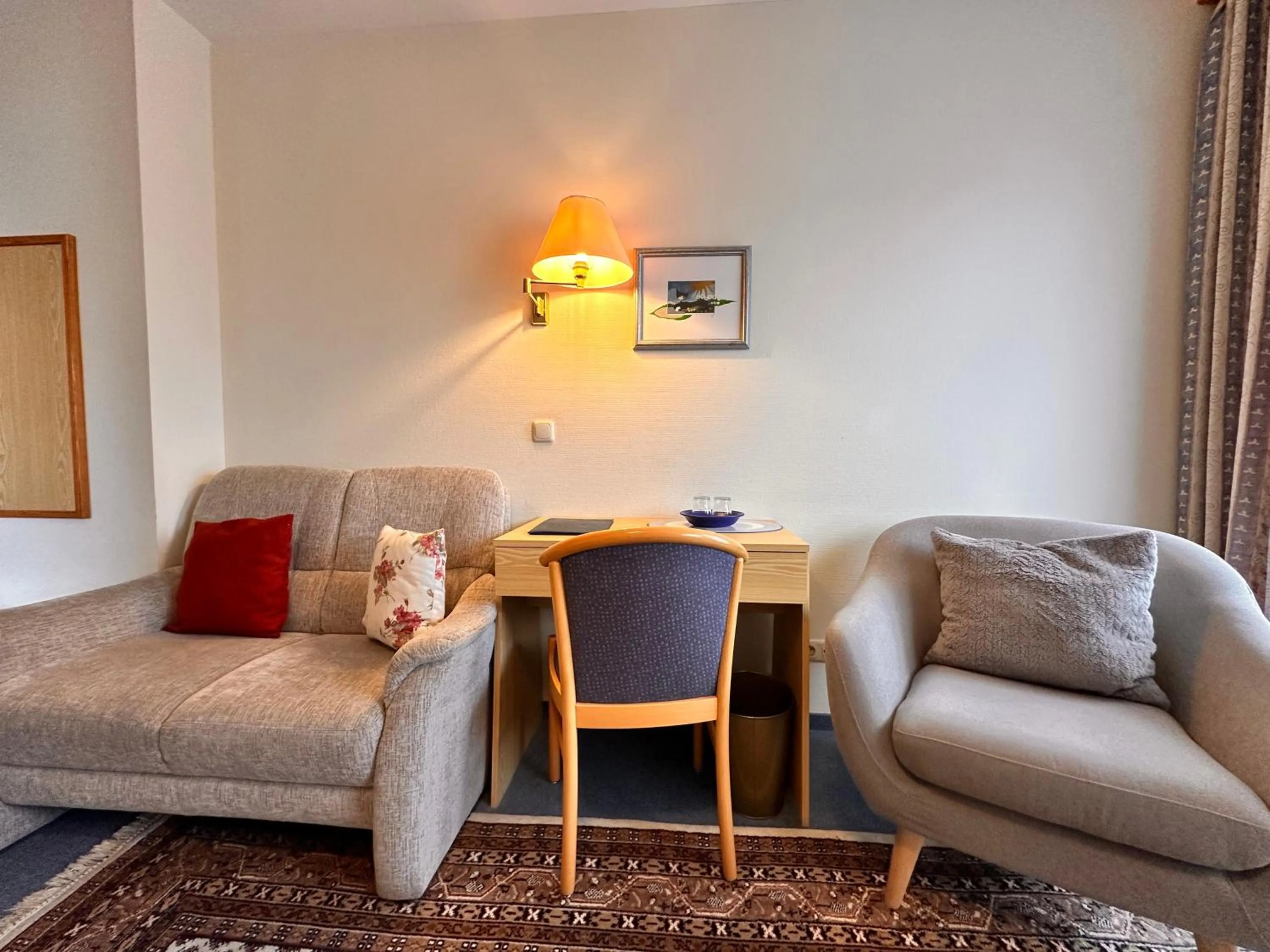 Seating area in Pension zum Löwen, Parkplatz, Wlan, Zentral