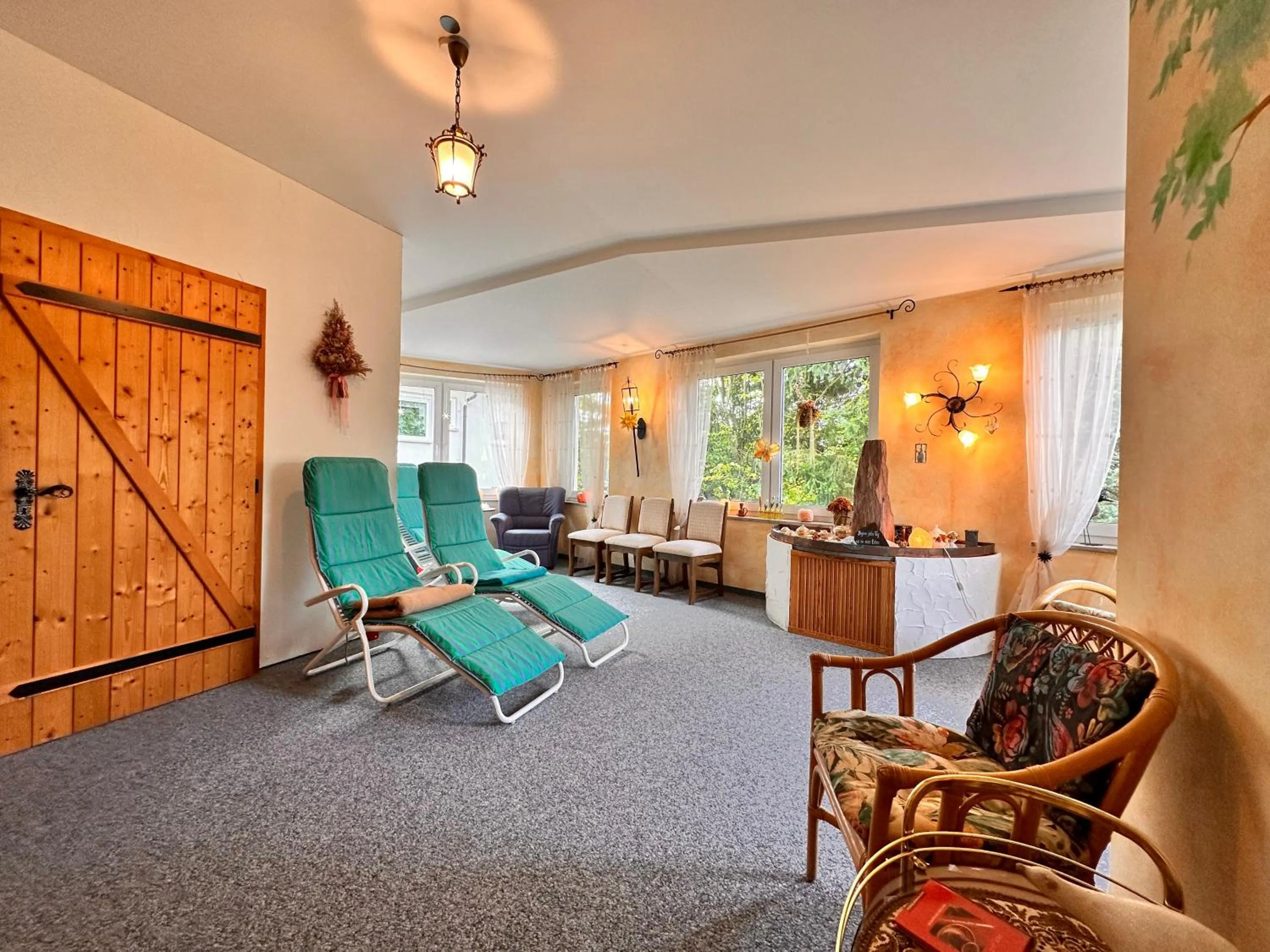 Sauna in Pension zum Löwen, Parkplatz, Wlan, Zentral