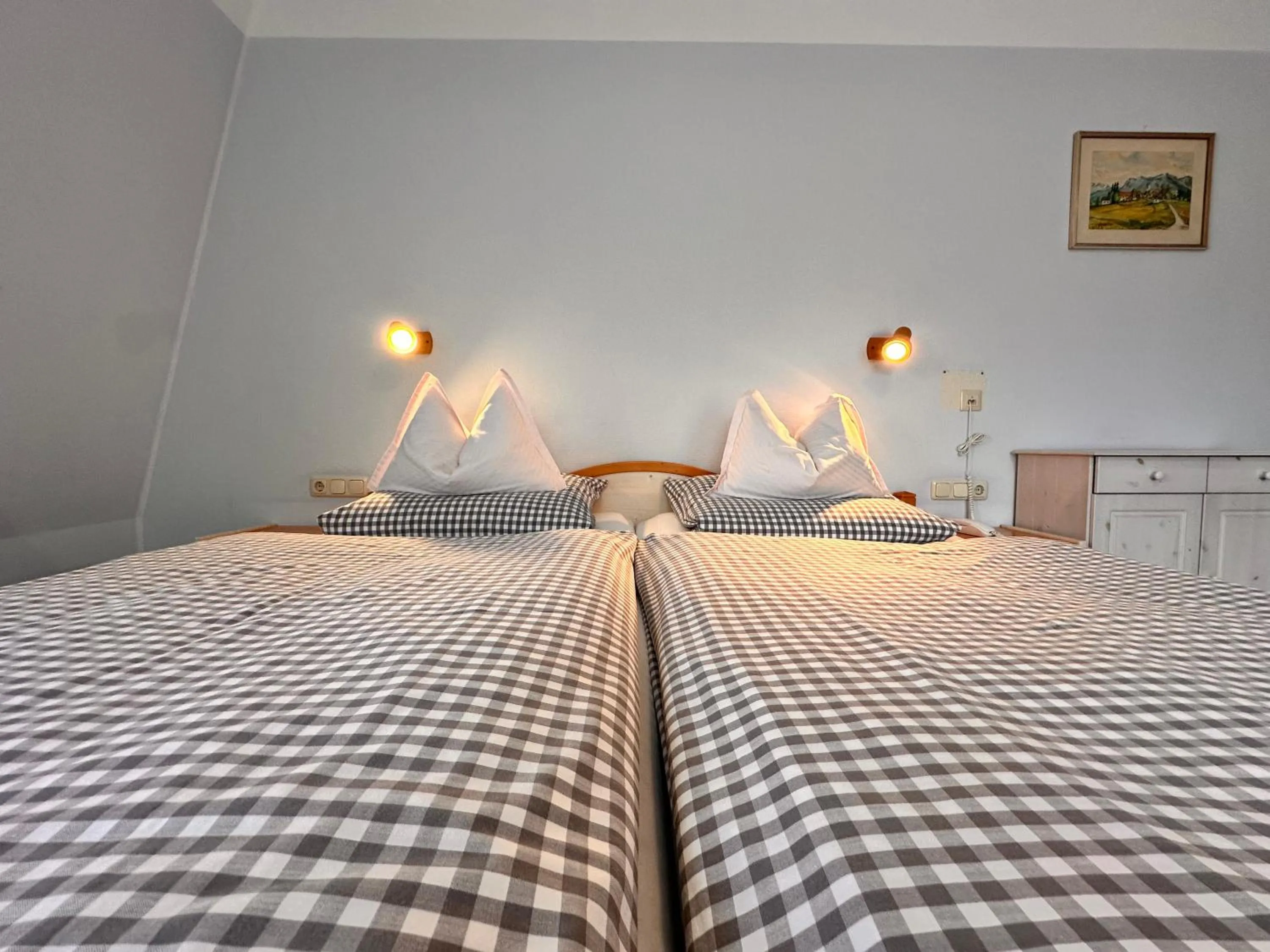 Bed in Pension zum Löwen, Parkplatz, Wlan, Zentral
