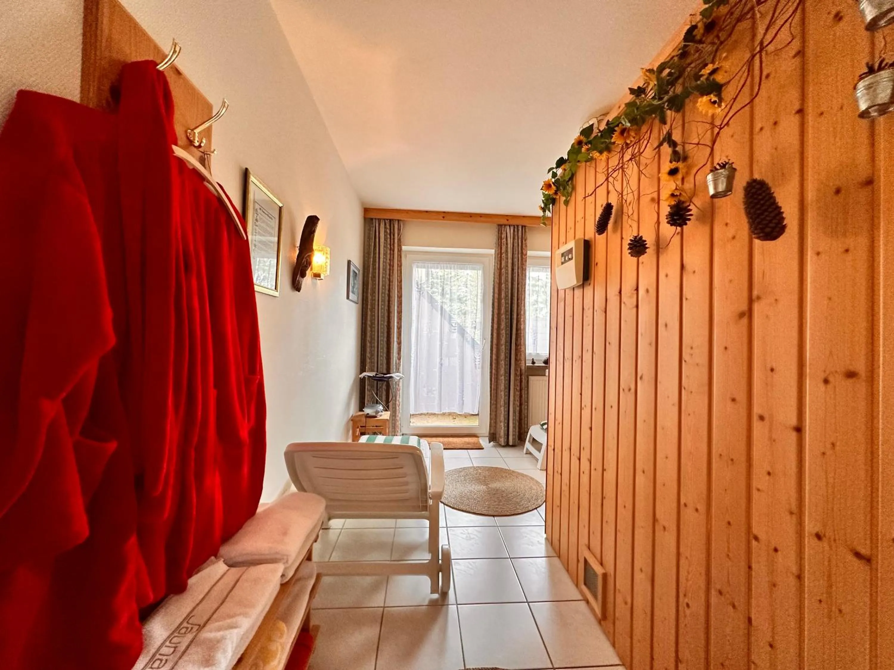 Sauna in Pension zum Löwen, Parkplatz, Wlan, Zentral