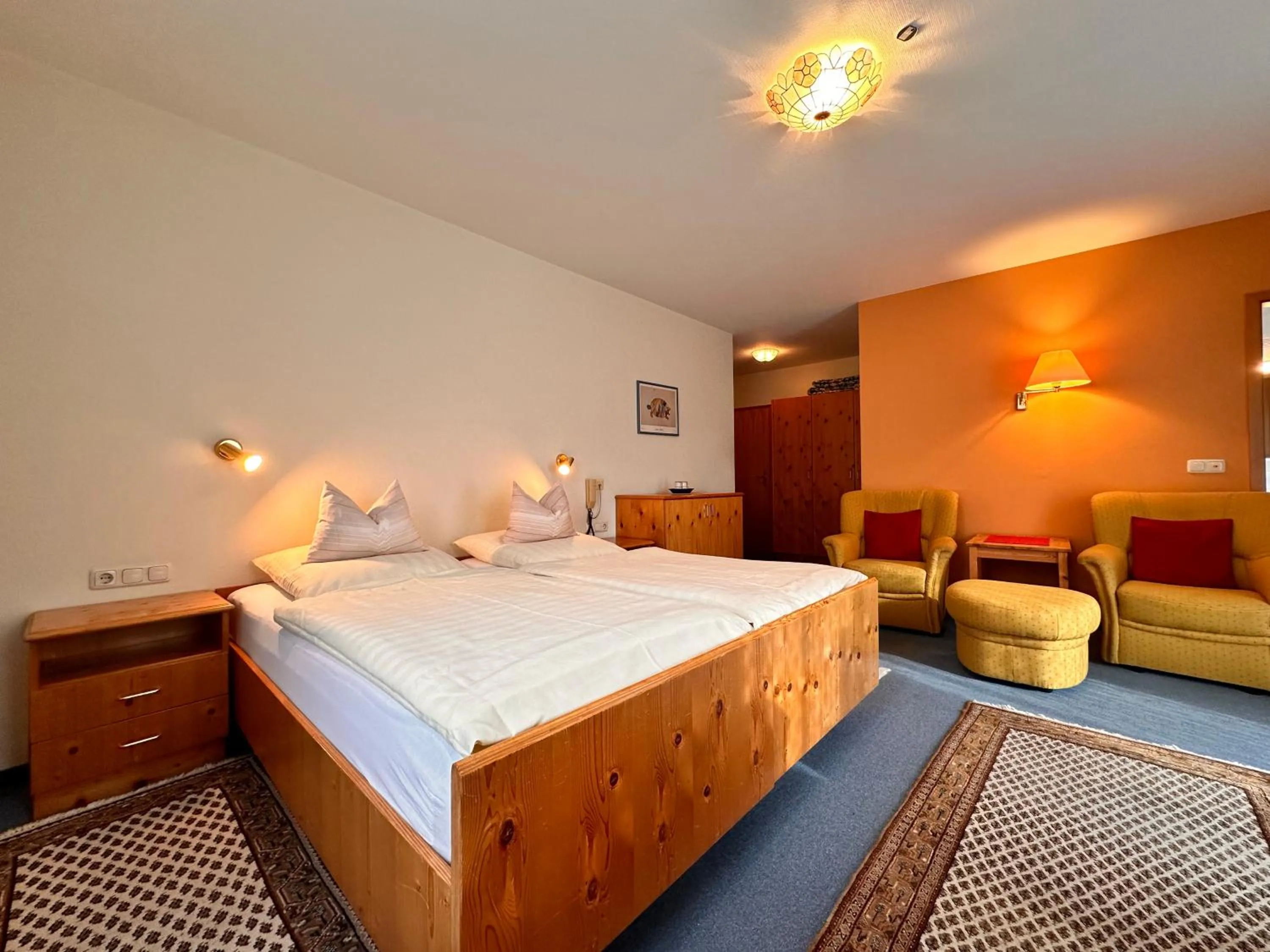 Bed in Pension zum Löwen, Parkplatz, Wlan, Zentral