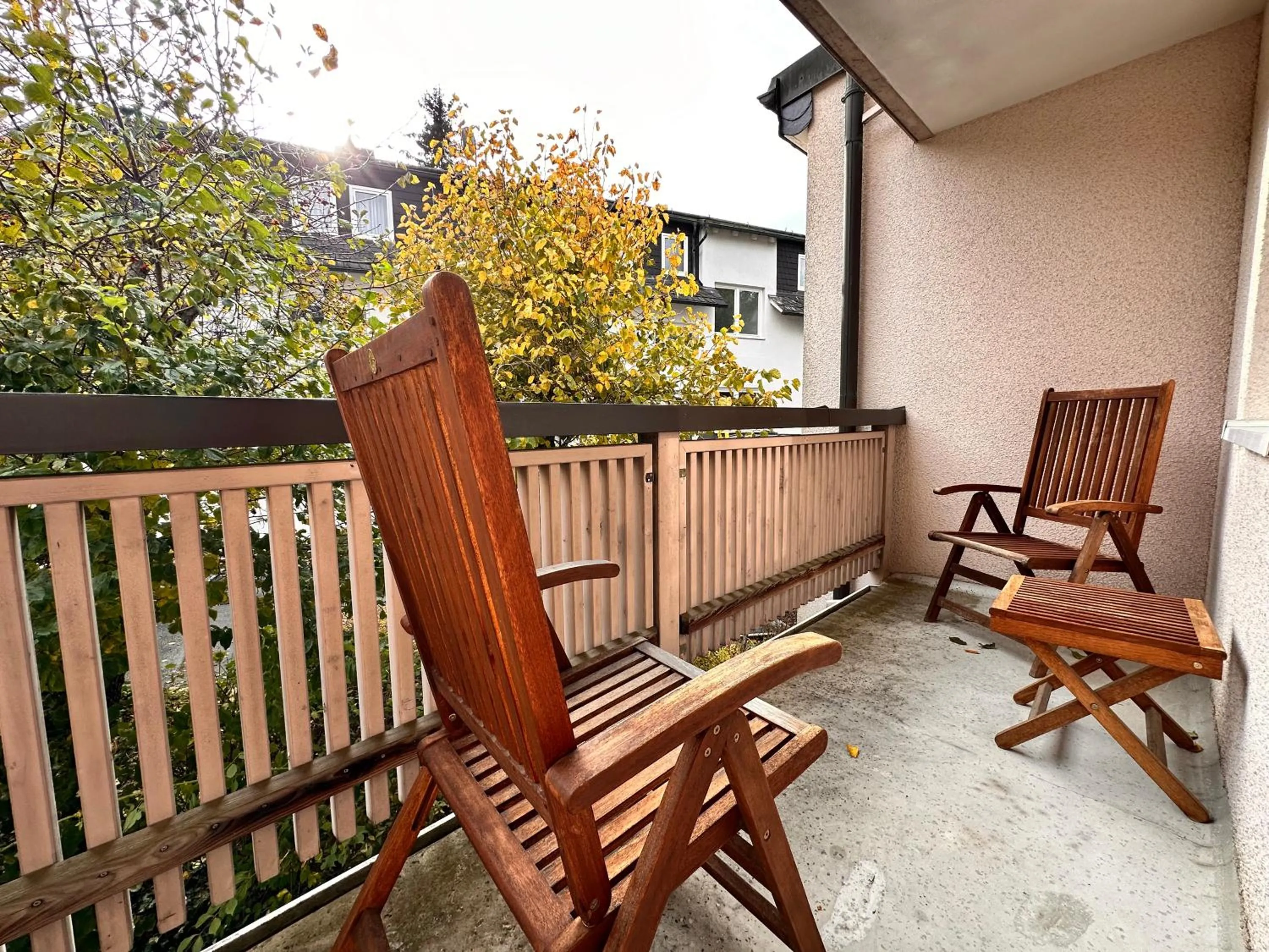 Balcony/Terrace in Pension zum Löwen, Parkplatz, Wlan, Zentral