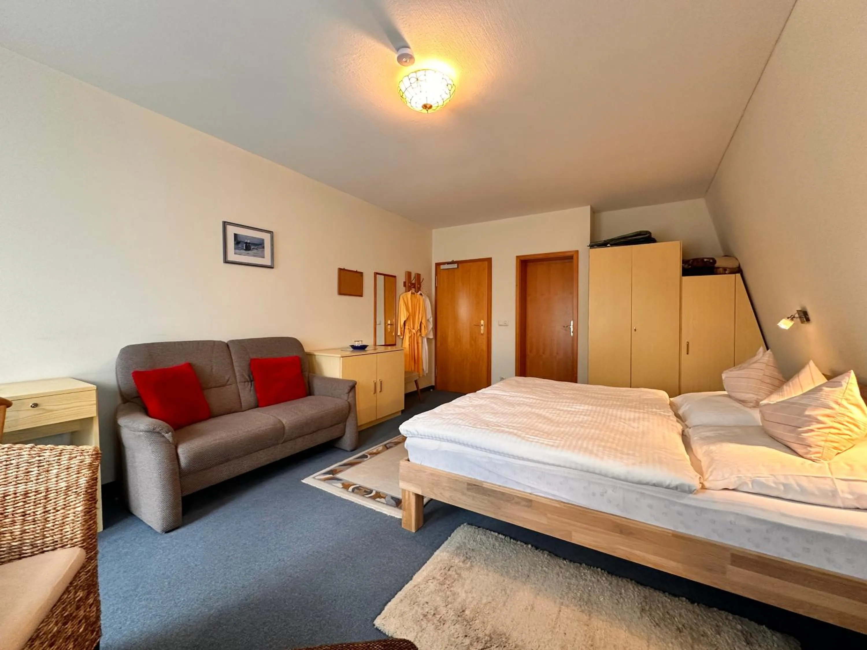 Bed in Pension zum Löwen, Parkplatz, Wlan, Zentral
