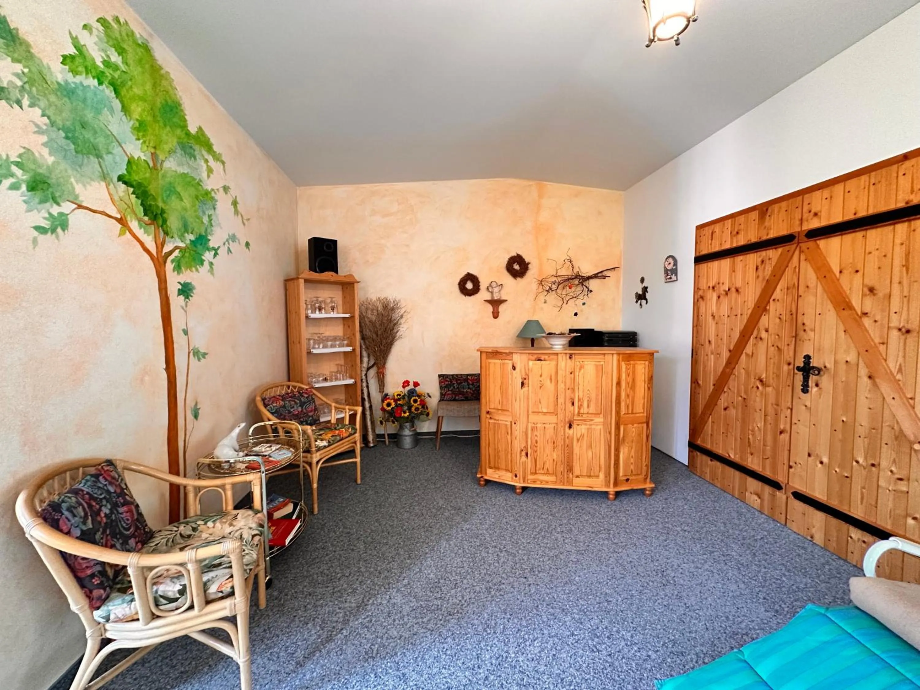 Sauna in Pension zum Löwen, Parkplatz, Wlan, Zentral