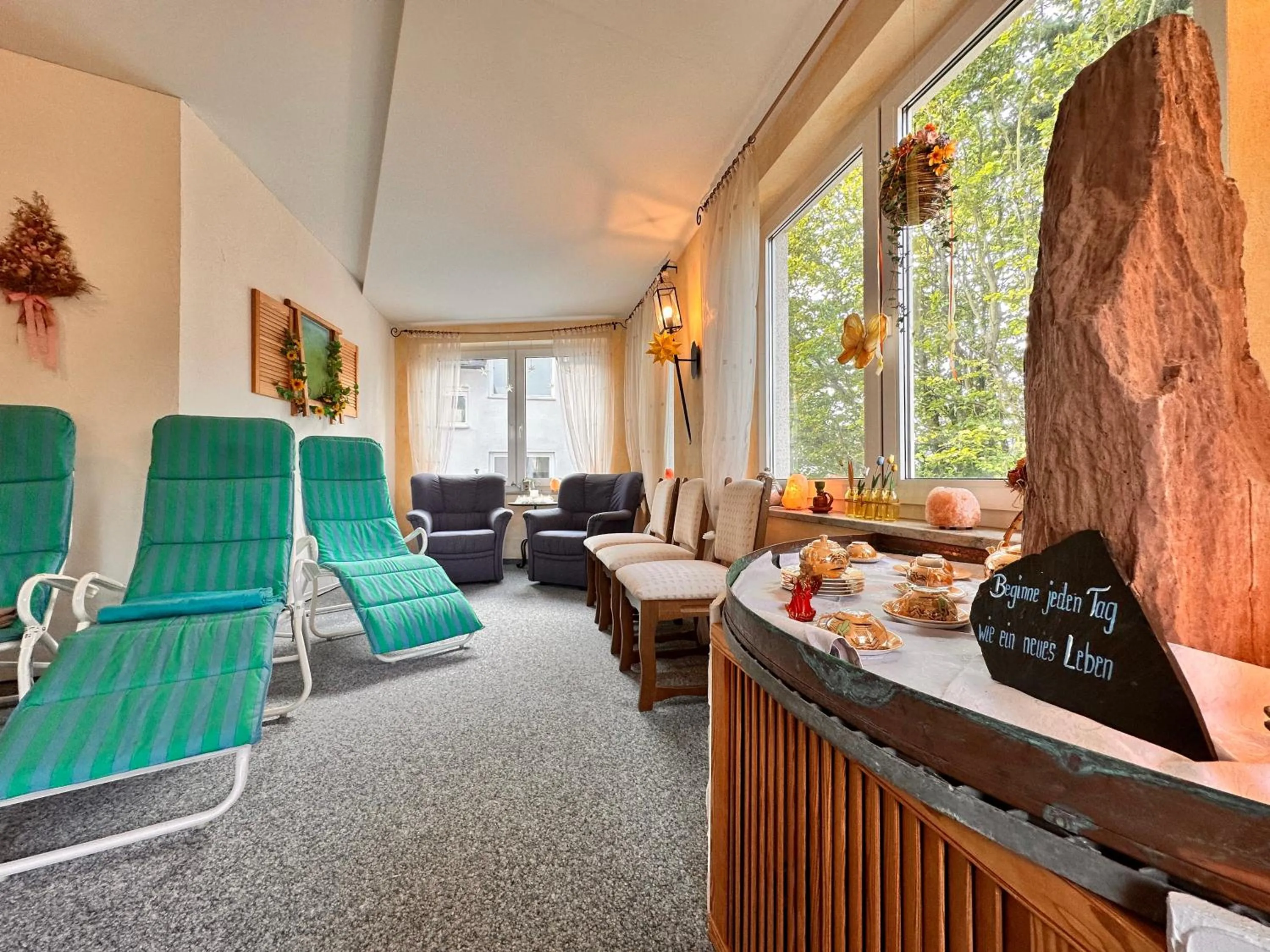 Sauna in Pension zum Löwen, Parkplatz, Wlan, Zentral