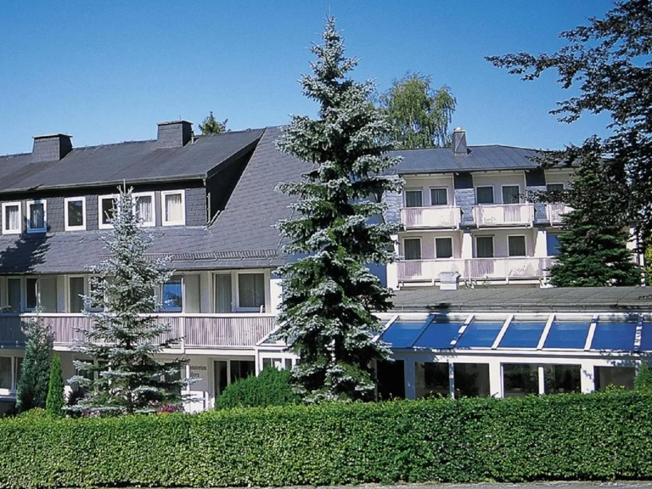 Property building in Pension zum Löwen, Parkplatz, Wlan, Zentral