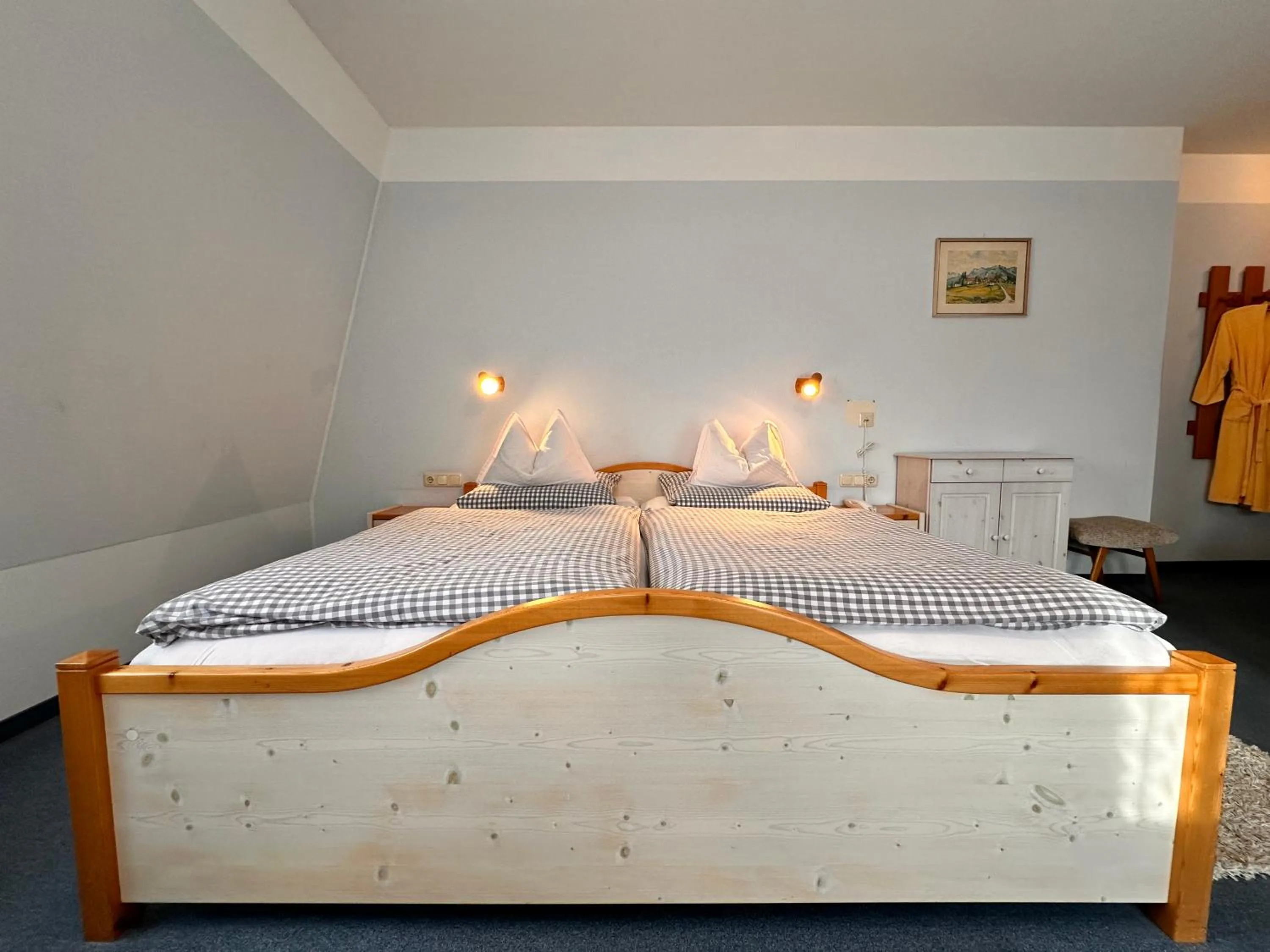 Bed in Pension zum Löwen, Parkplatz, Wlan, Zentral
