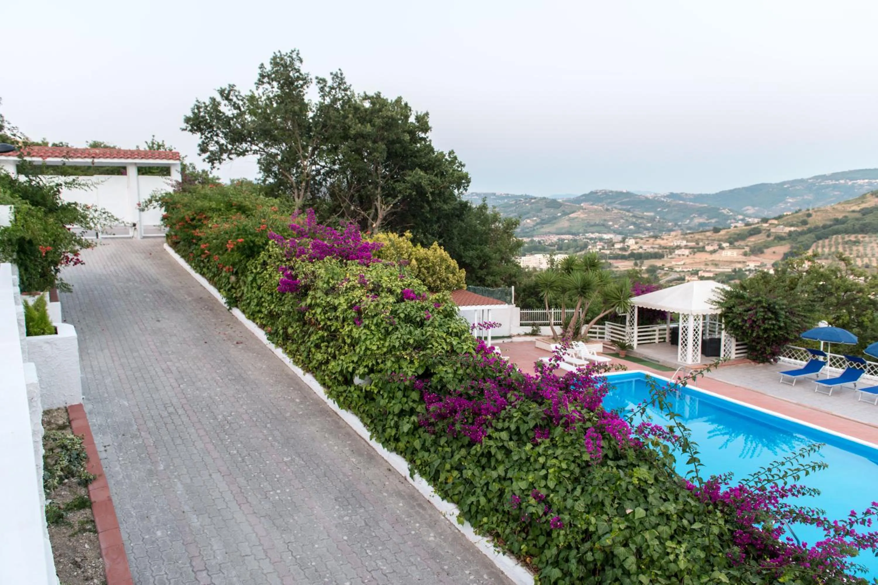 Facade/entrance in Villa Milena