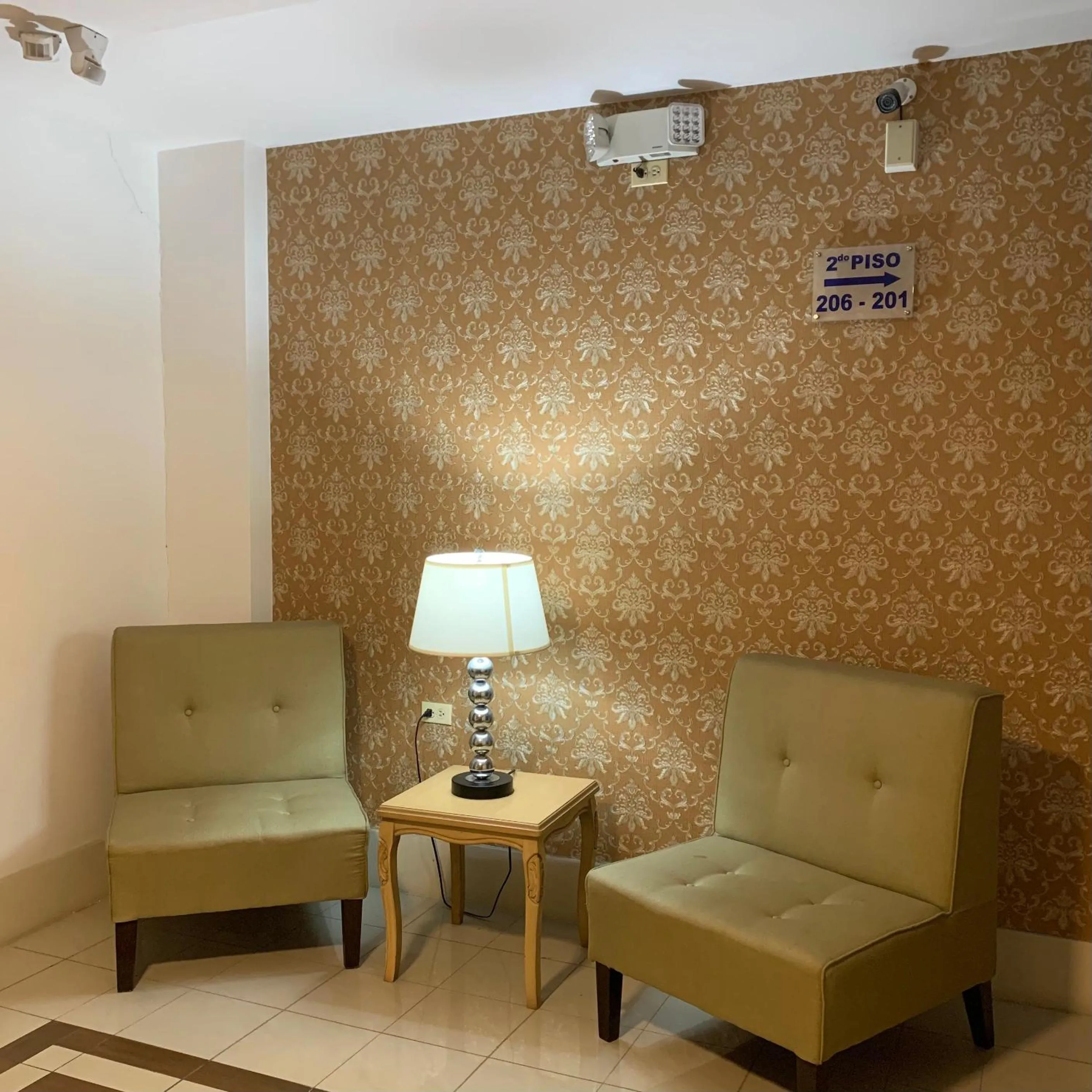 Living room in Hotel Patrimonial by Greenfield