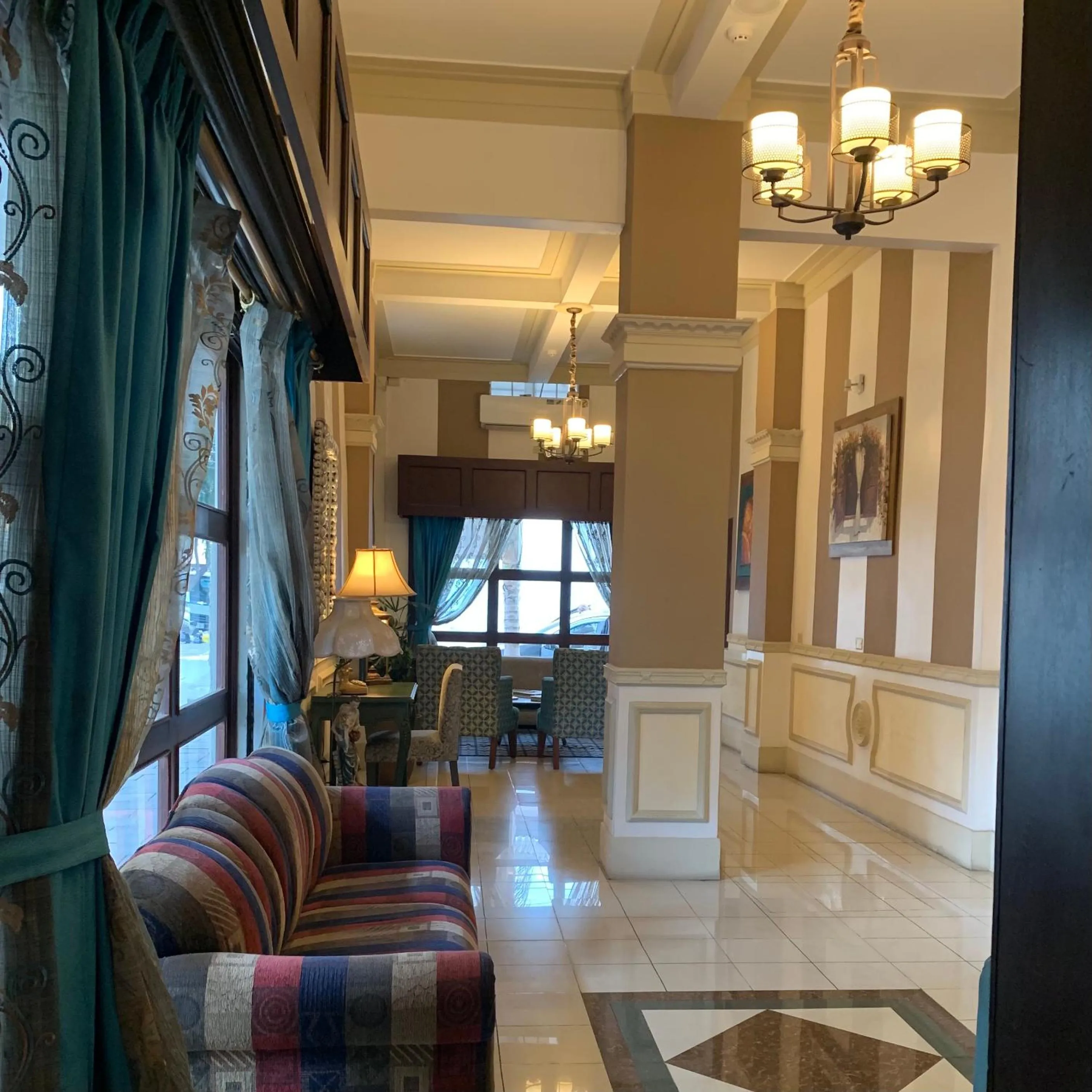 Living room in Hotel Patrimonial by Greenfield