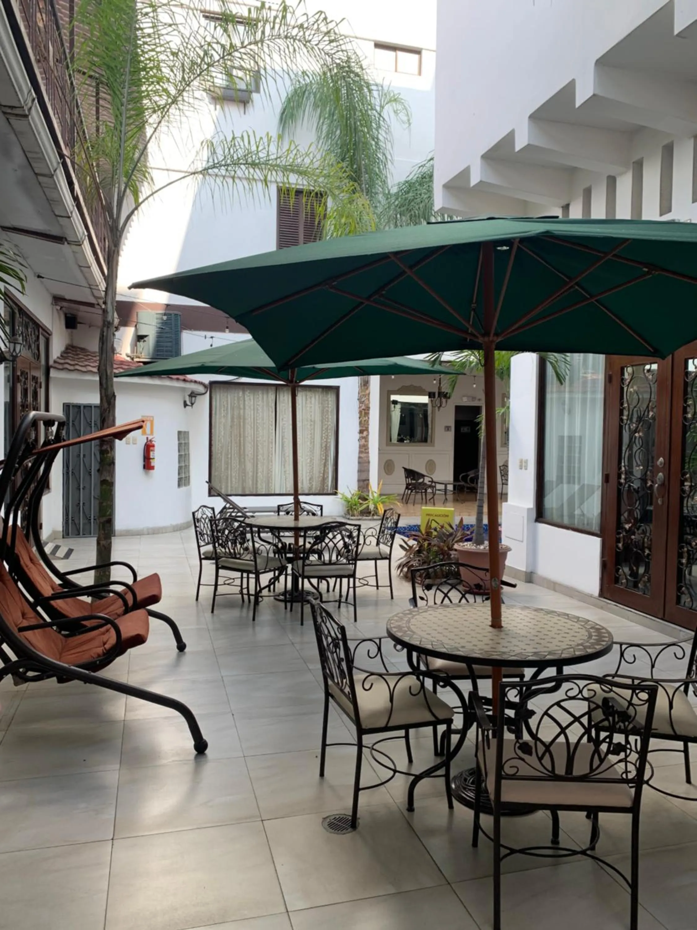 Patio in Hotel Patrimonial by Greenfield