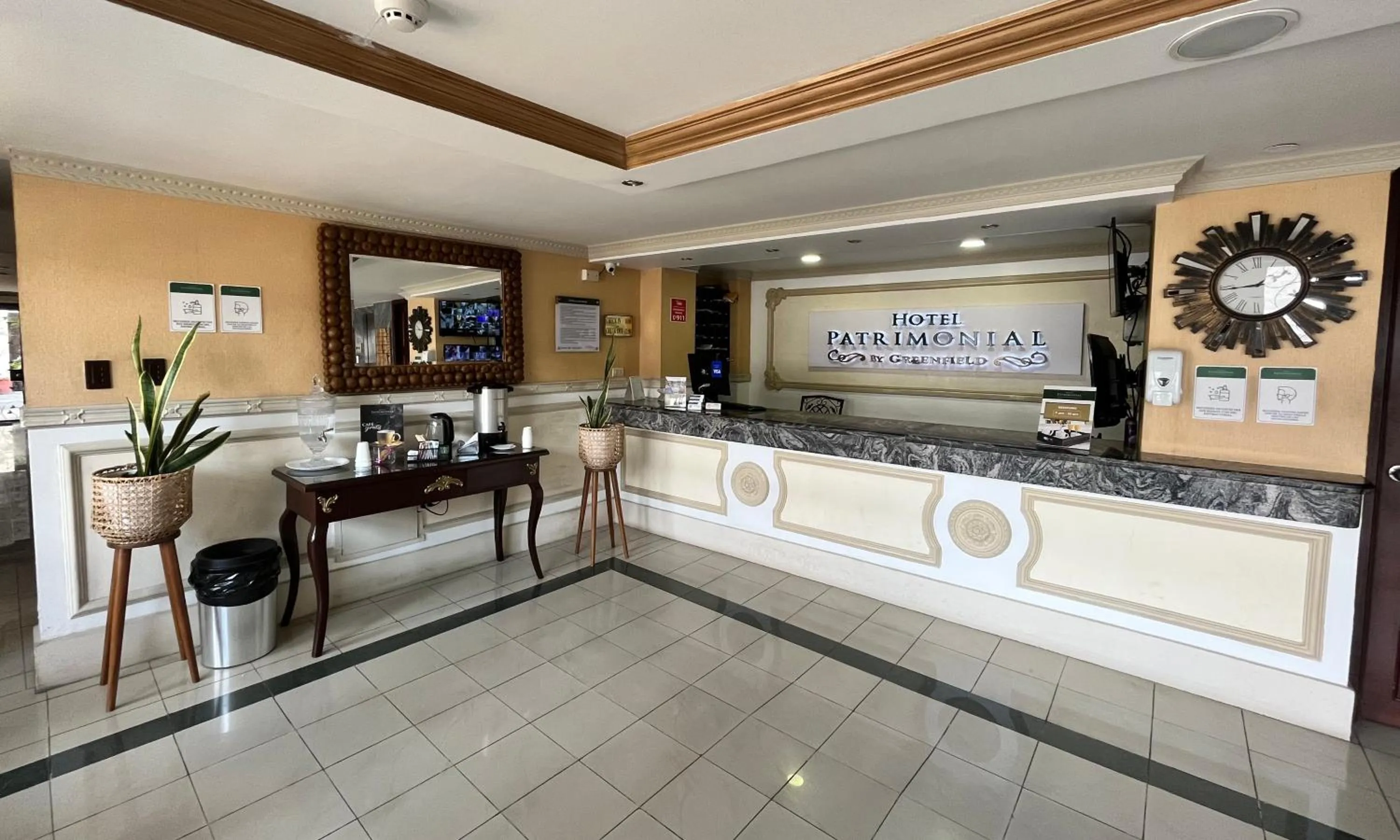Lobby or reception in Hotel Patrimonial by Greenfield
