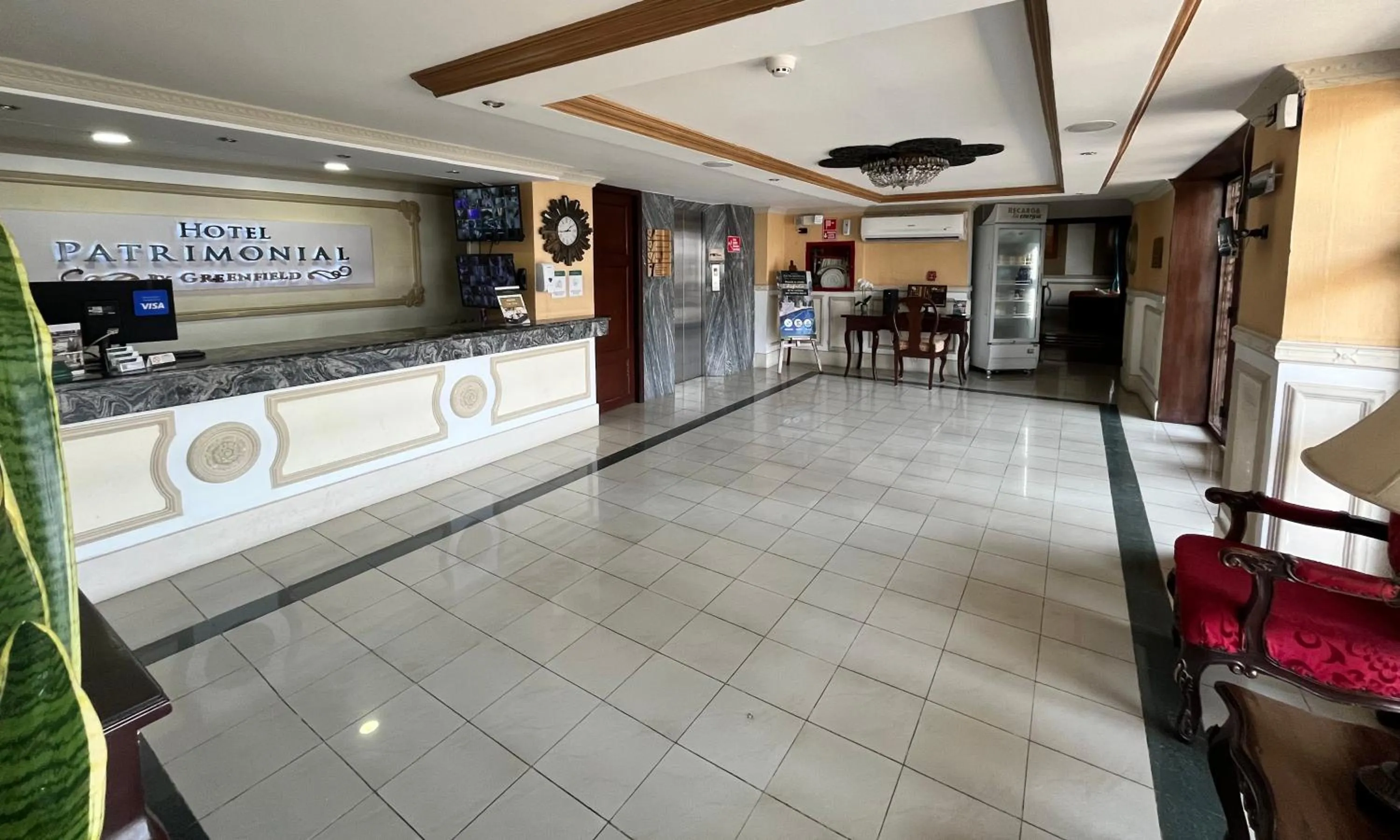 Lobby or reception in Hotel Patrimonial by Greenfield