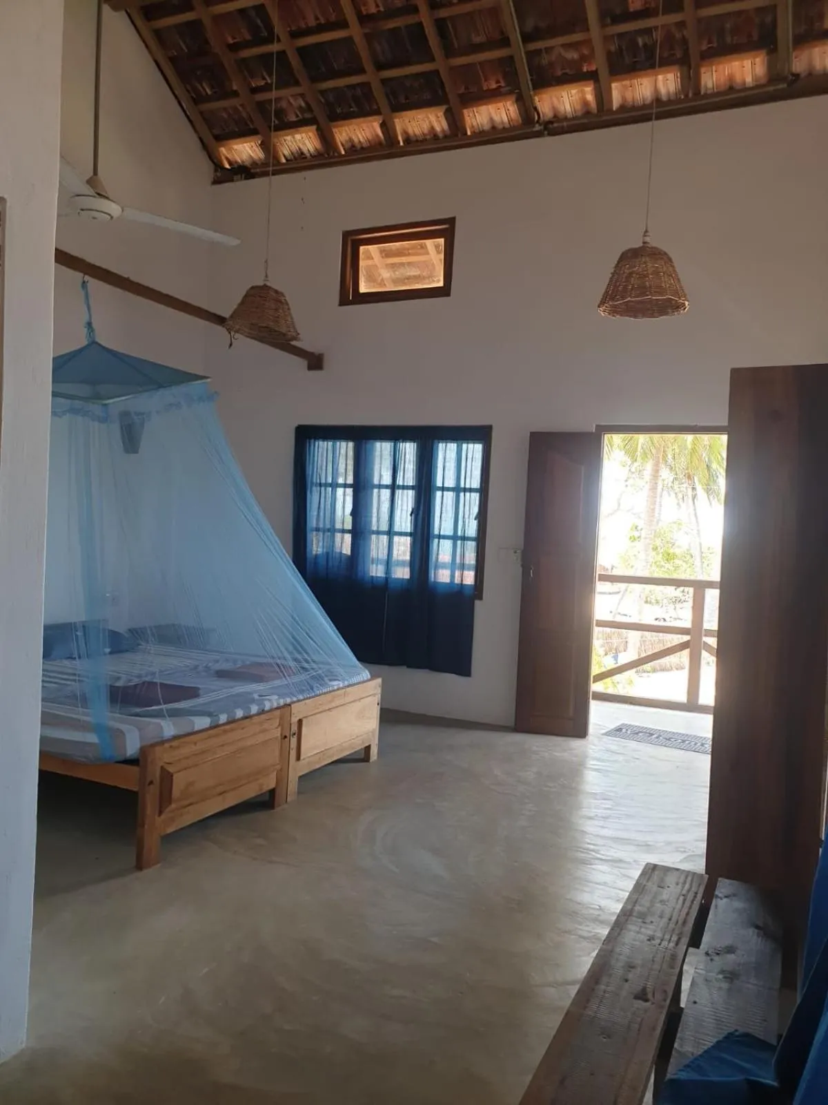 Bed in Surfpoint Sri Lanka Kite Village