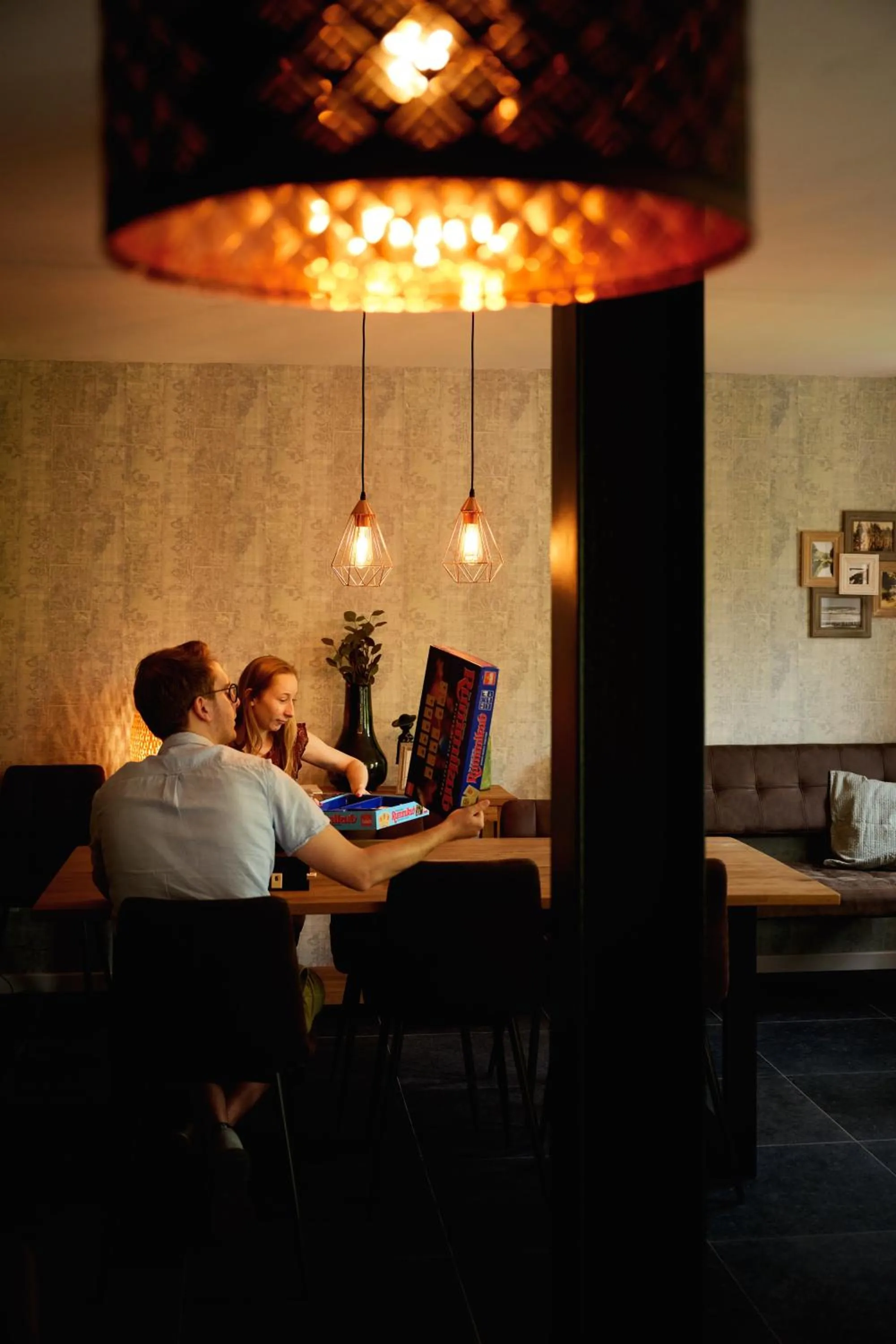 Communal lounge/ TV room in B&B Destiny