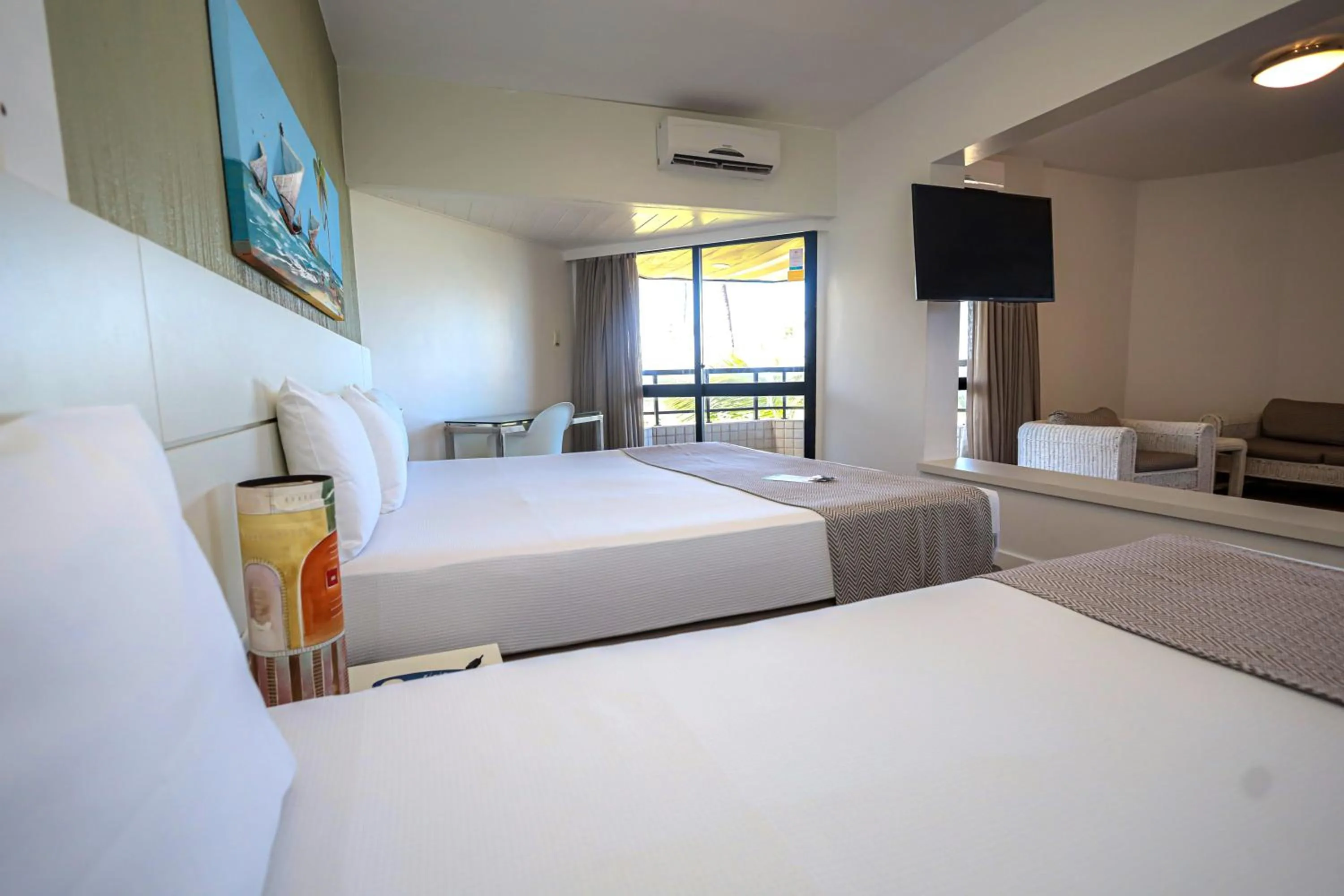 Photo of the whole room, Bed in Maceió Atlantic Suites