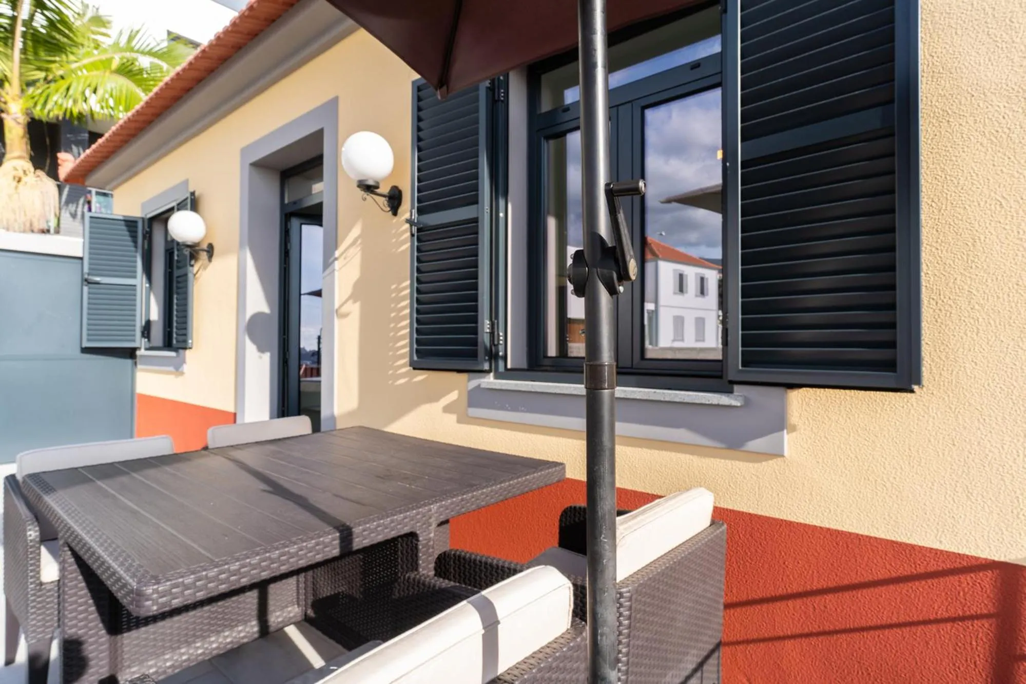 Balcony/Terrace in Lazareto Apartment by Holiday Rental Madeira