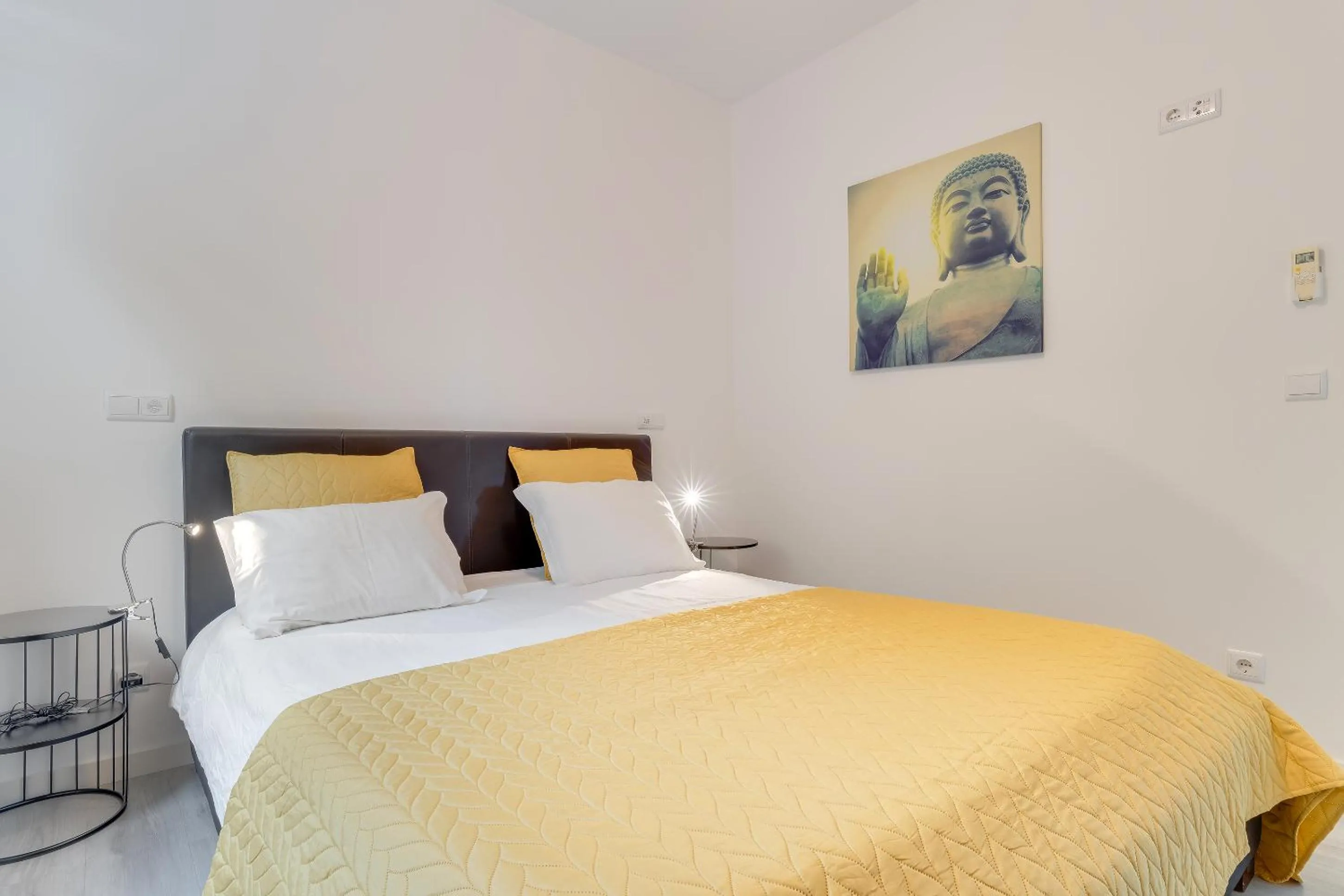 Bedroom, Bed in Lazareto Apartment by Holiday Rental Madeira