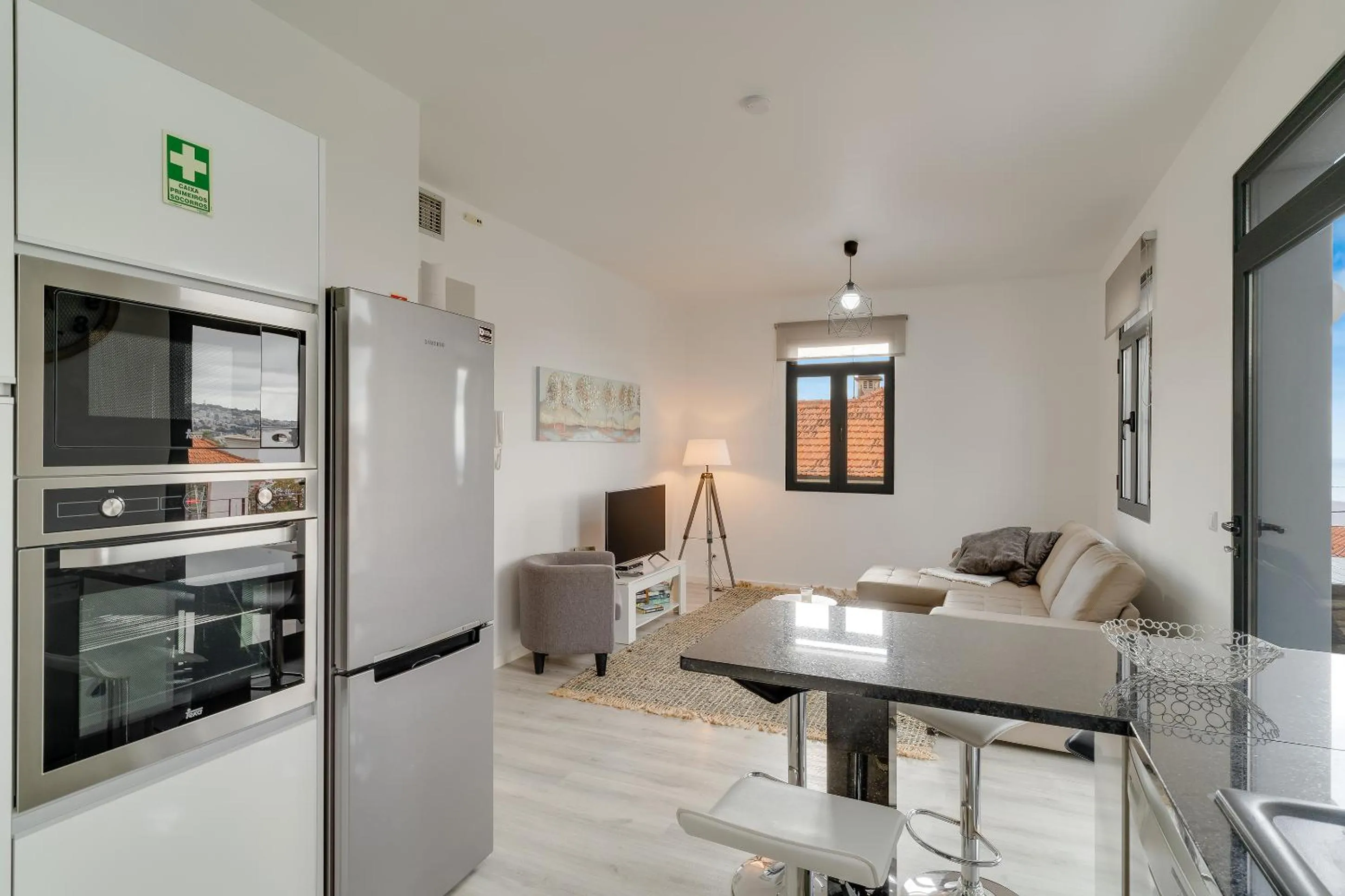 Living room in Lazareto Apartment by Holiday Rental Madeira