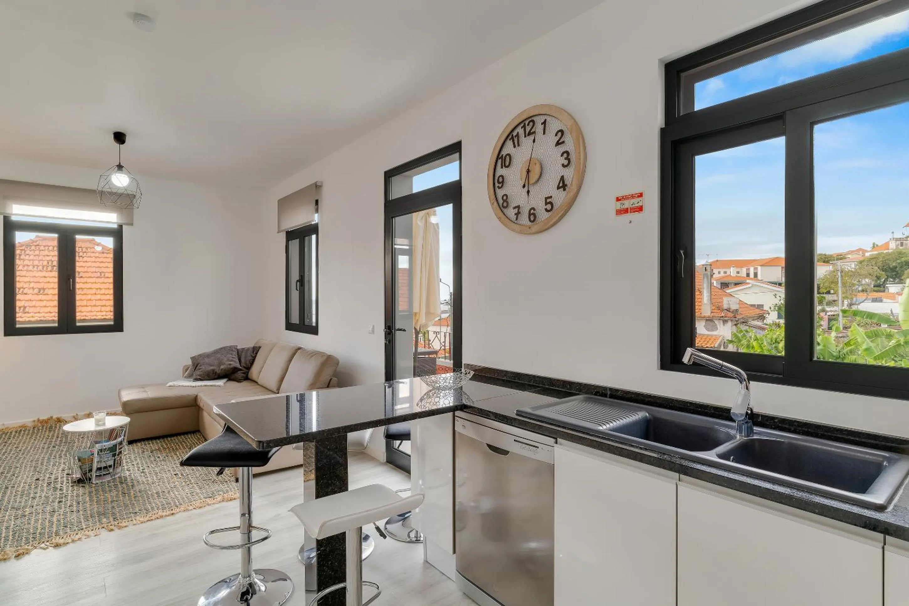 kitchen in Lazareto Apartment by Holiday Rental Madeira