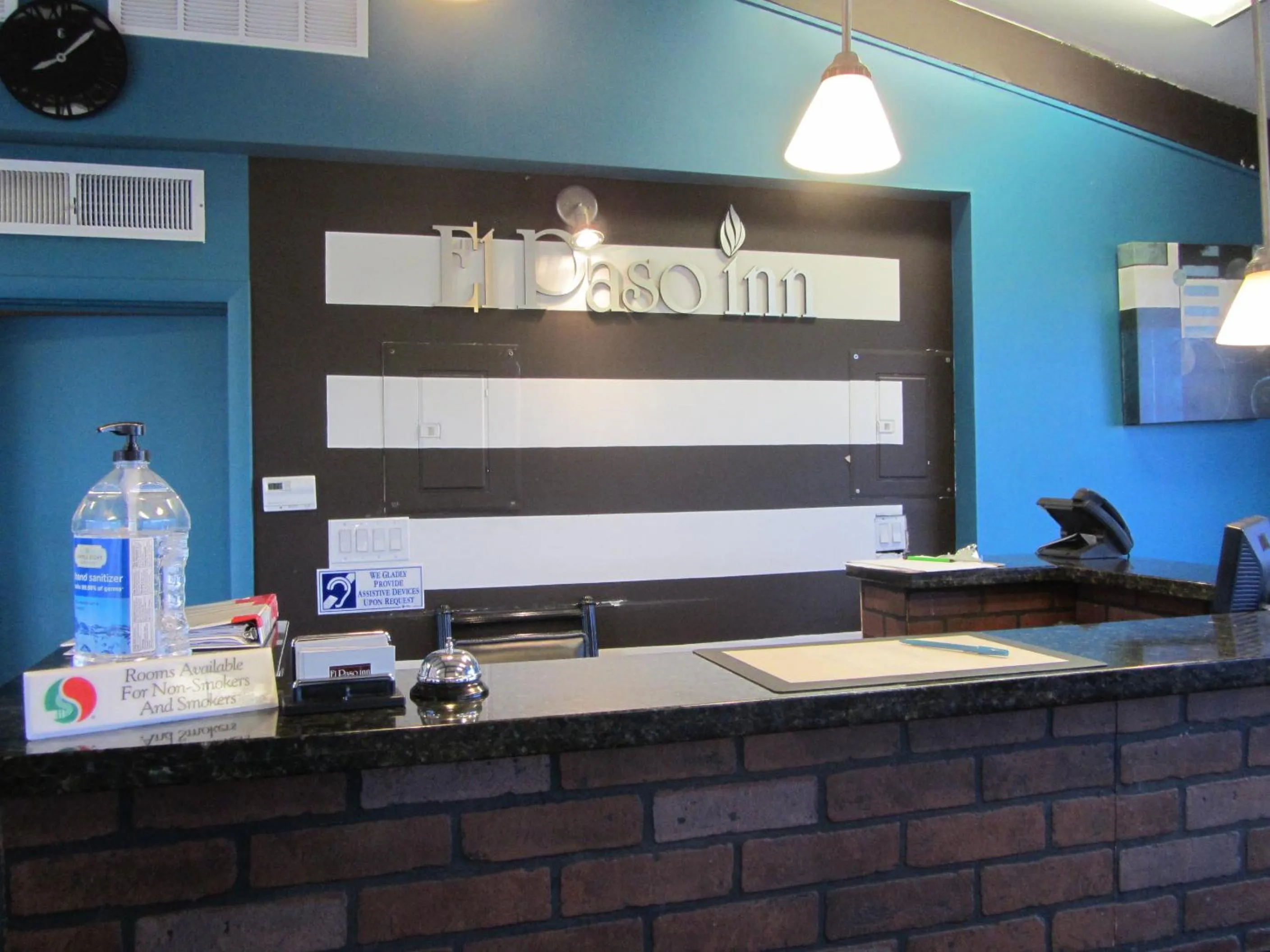 Lobby or reception, Lobby/Reception in El Paso Inn TX - Airport