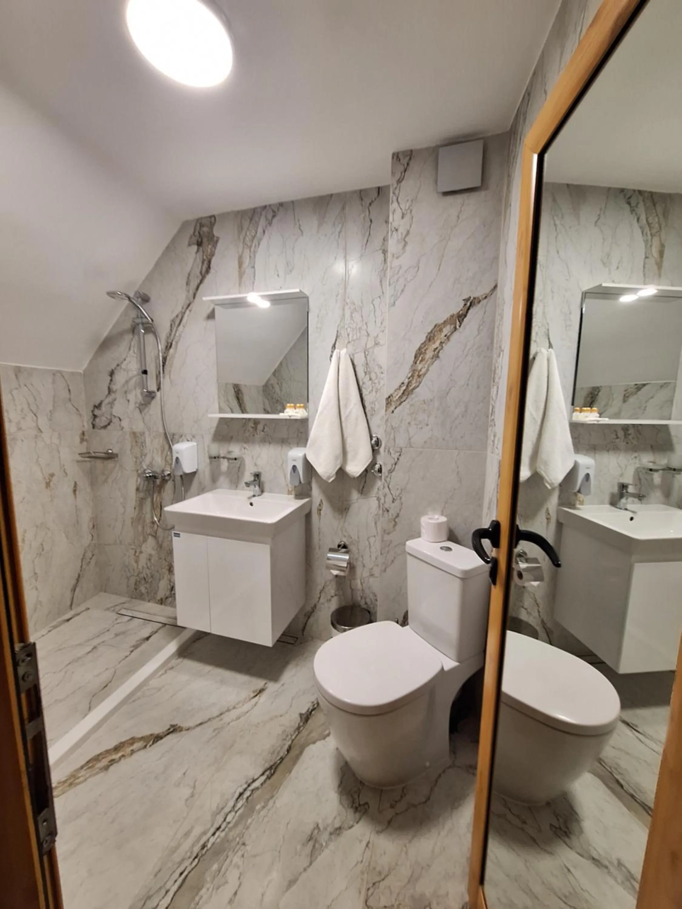 Bathroom in Hotel Color