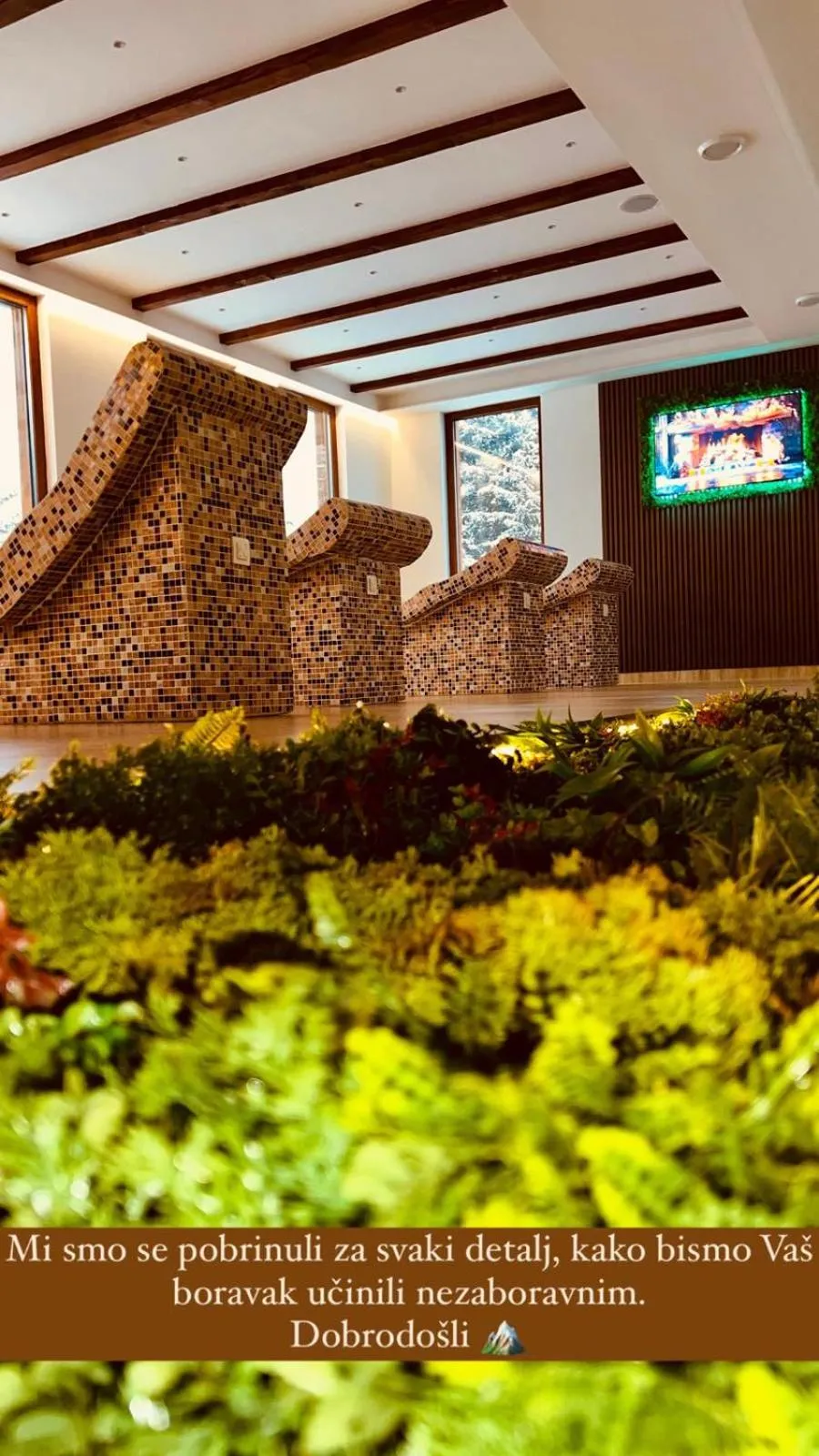 Sauna in Hotel Enigma