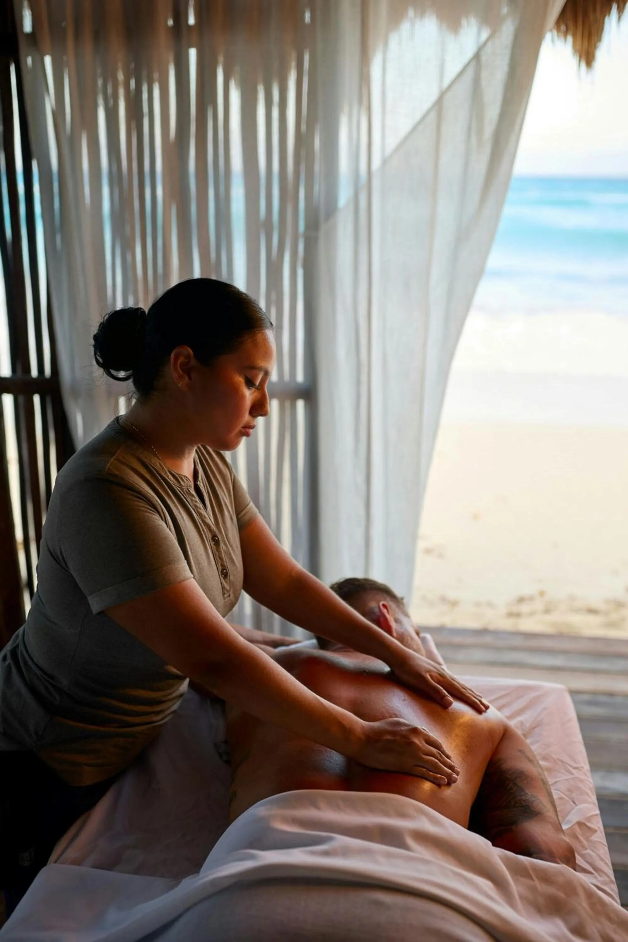Beach in Marriott Cancun, An All-Inclusive Resort