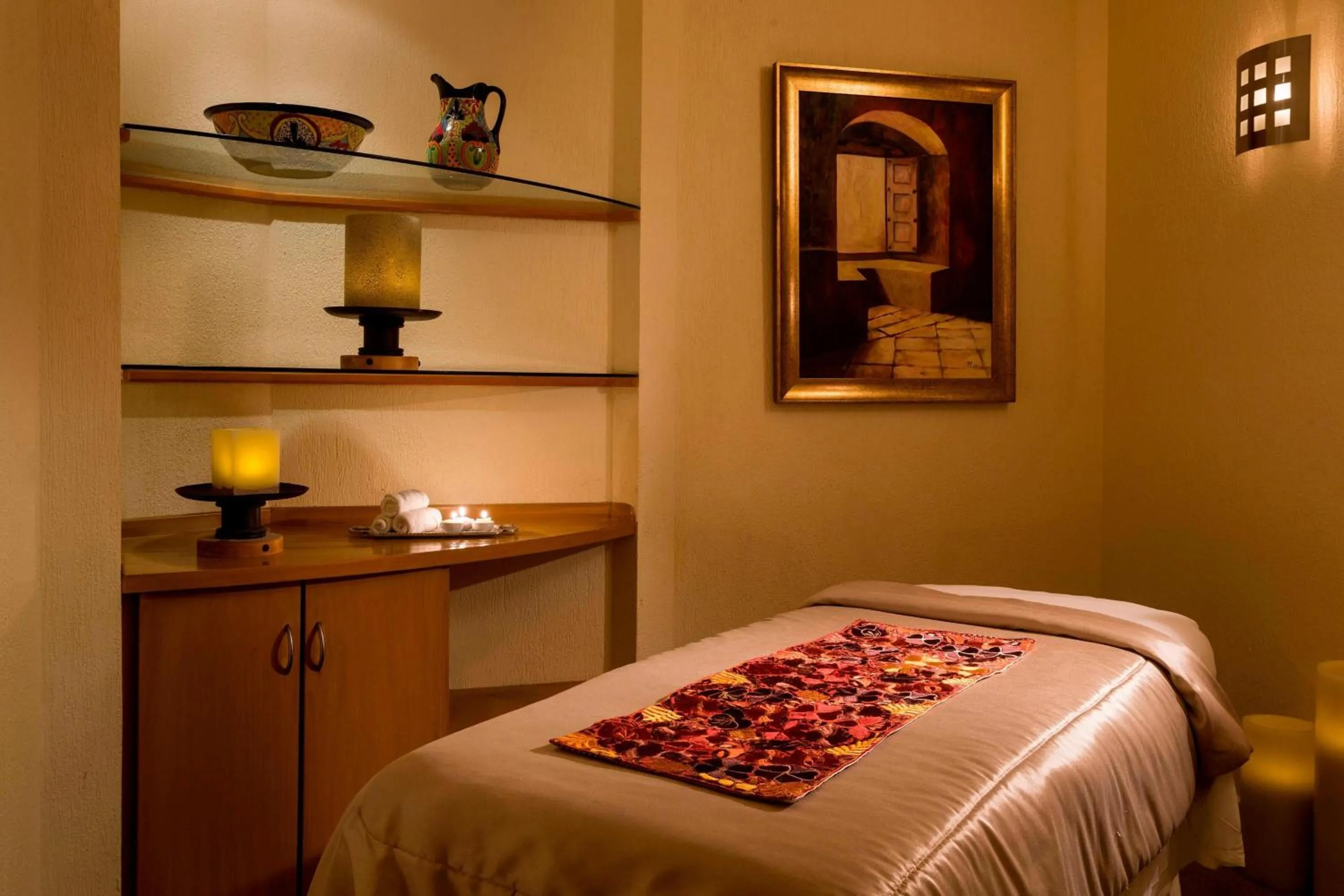 Spa and wellness centre/facilities, Bed in Marriott Cancun, An All-Inclusive Resort