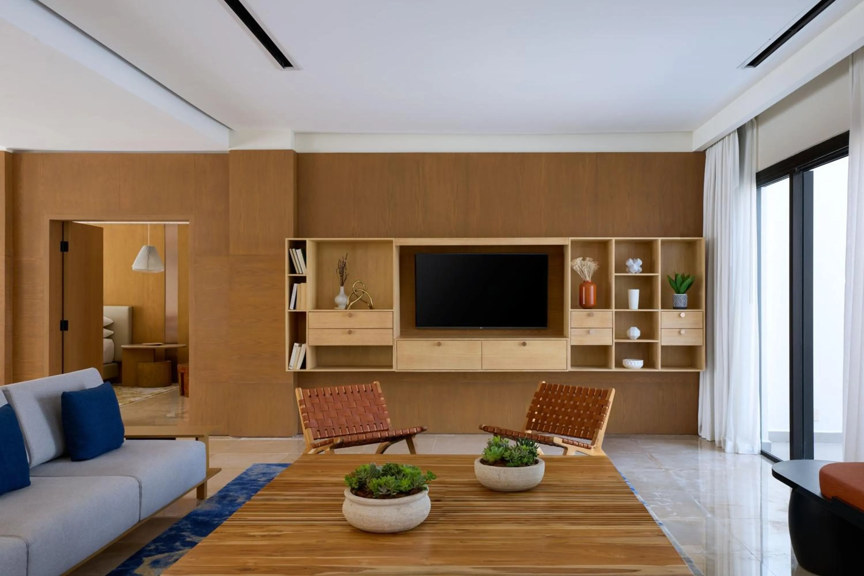 Bedroom in Marriott Cancun, An All-Inclusive Resort