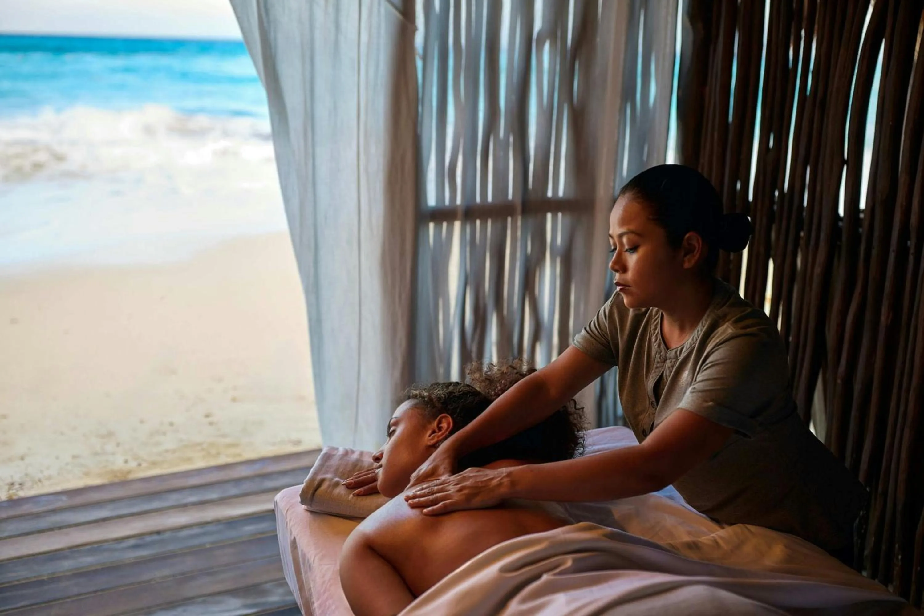 Beach in Marriott Cancun, An All-Inclusive Resort